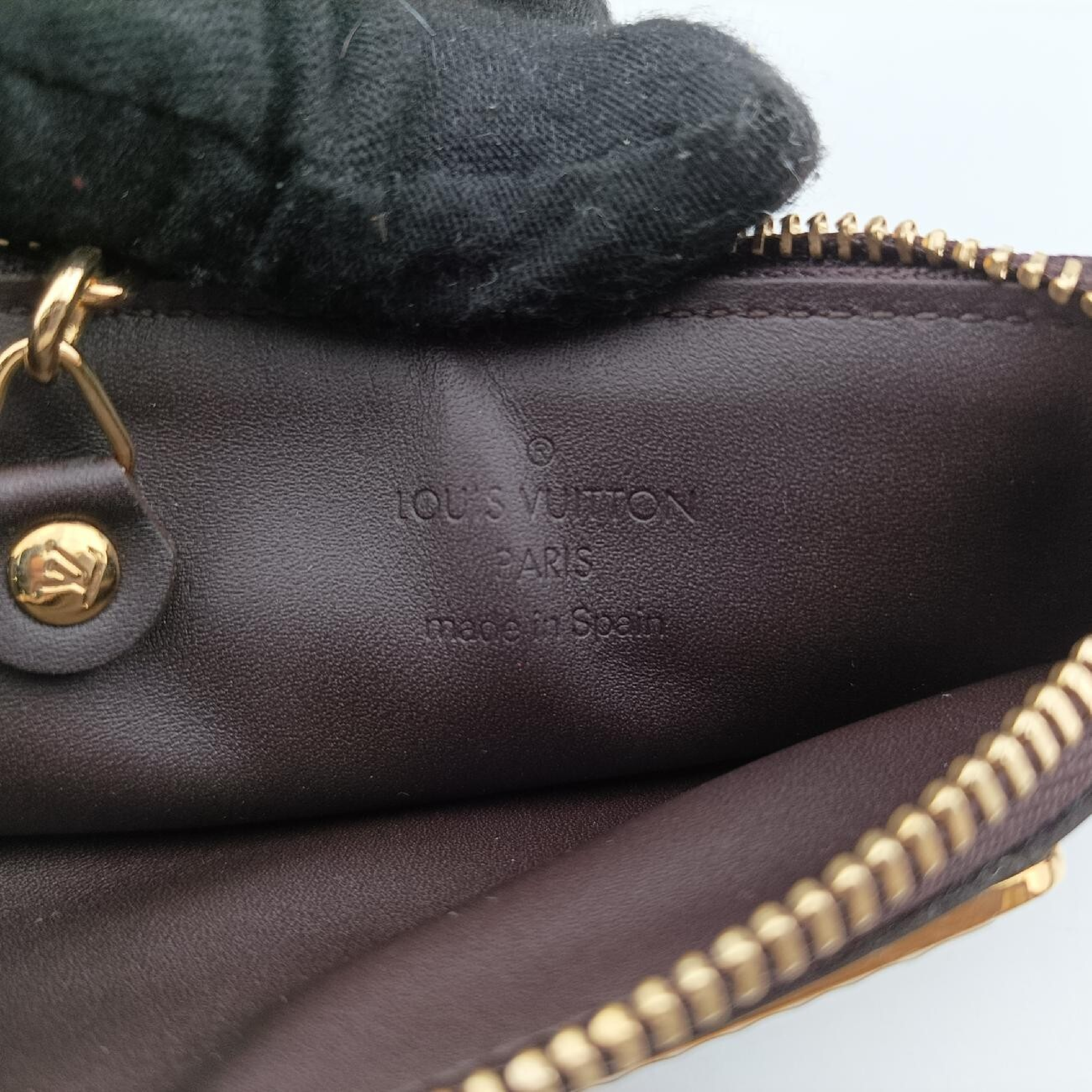 Pochette Clé Amarante Vernis M93557 CA4180 Coin Case — view 7