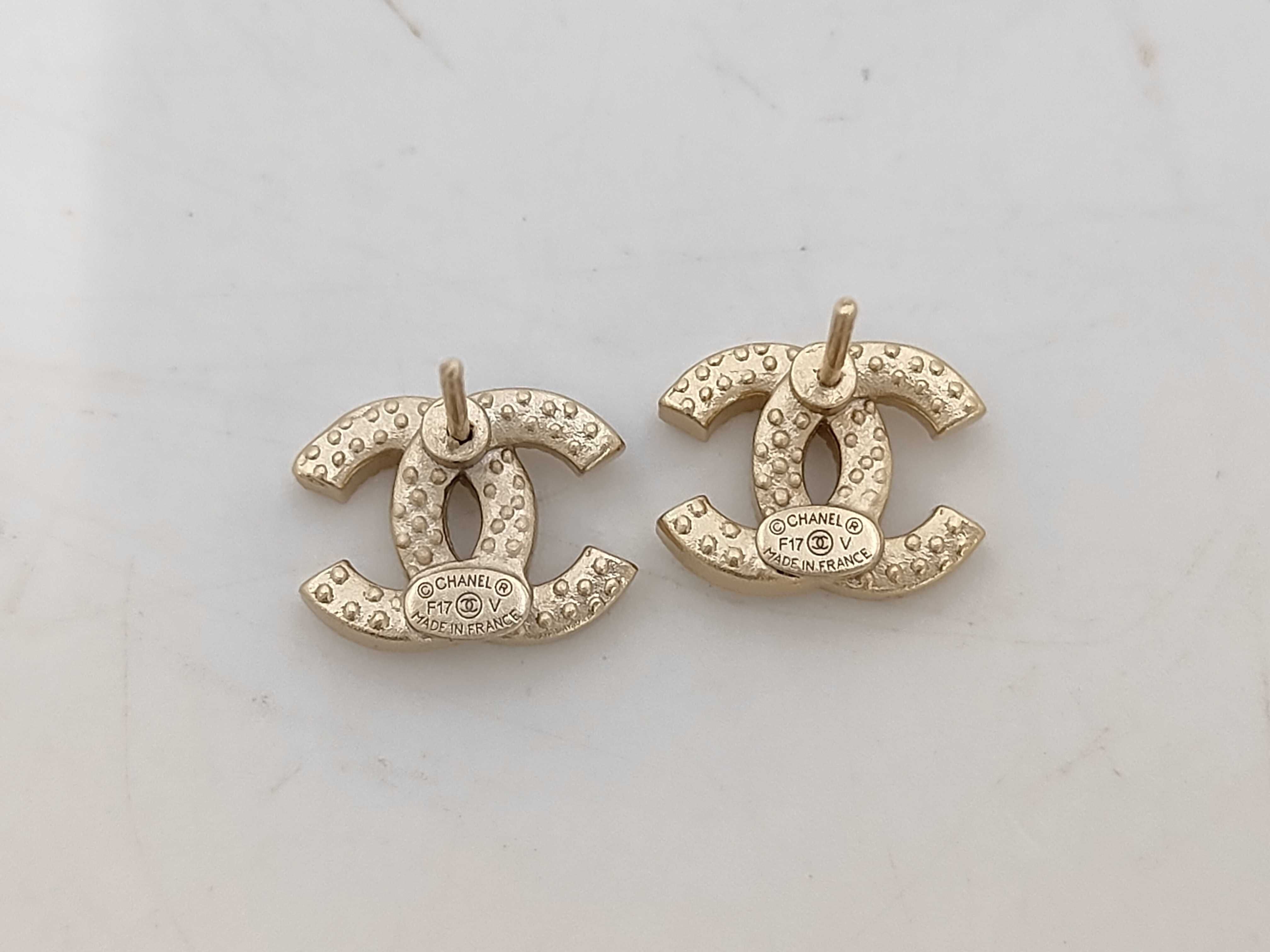 Coco Mark Rhinestone Earrings — view 2