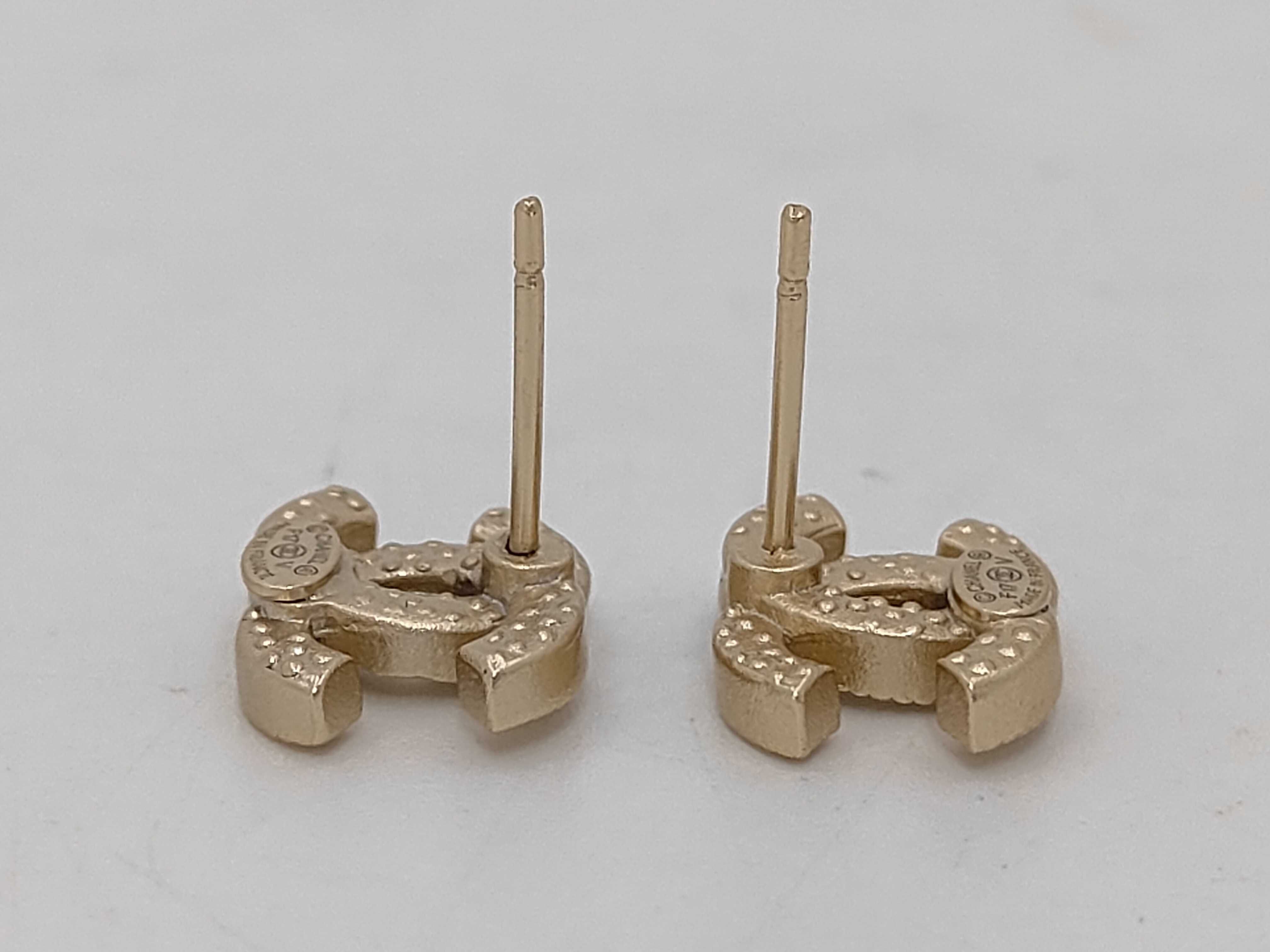 Coco Mark Rhinestone Earrings — view 3