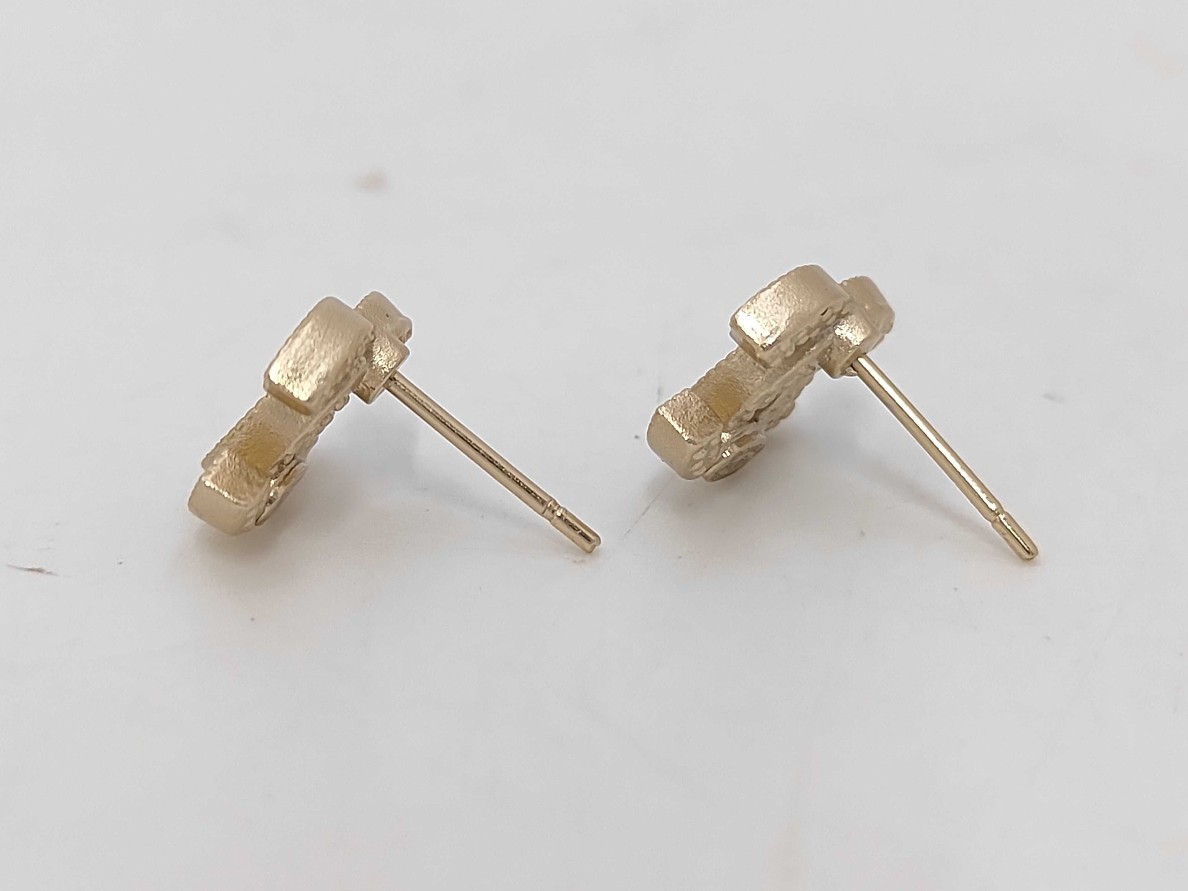 Coco Mark Rhinestone Earrings — view 5