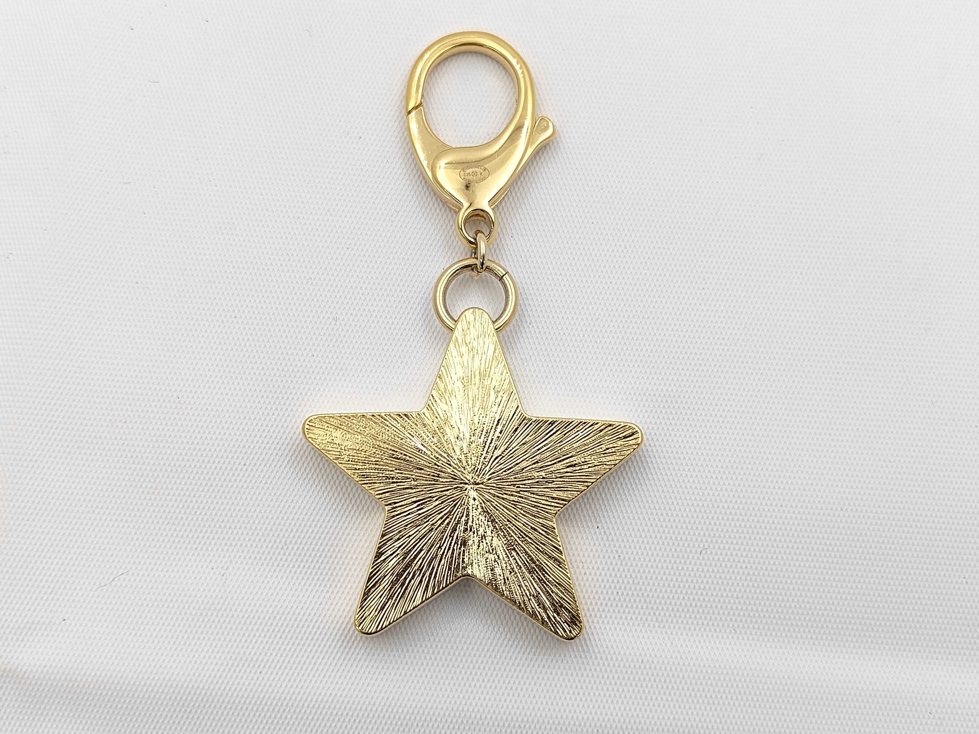 Coco Mark D25K Star Keychain Charm — view 2