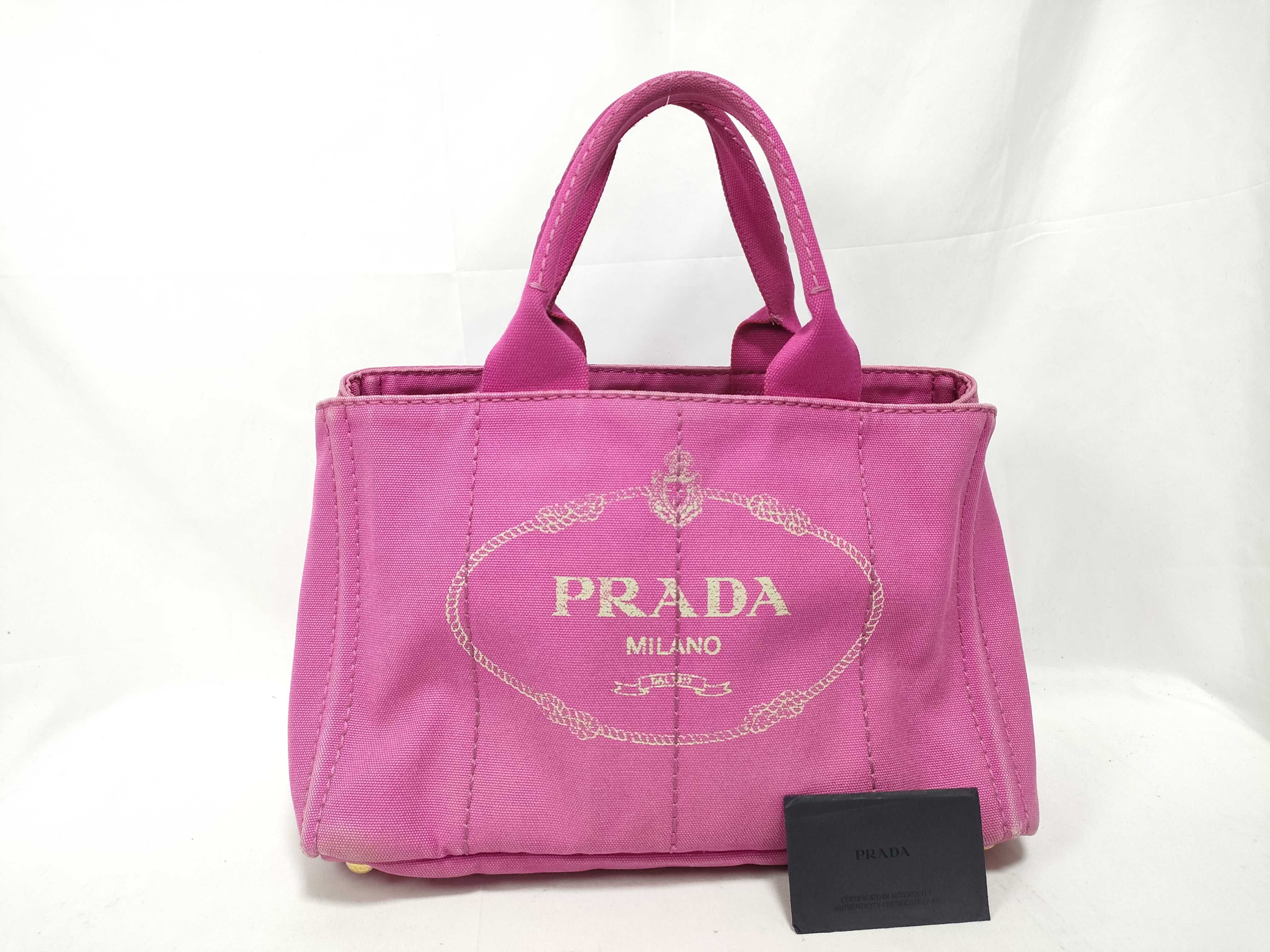Canapa Canvas Tote Bag Pink BN1877 Tote Bag