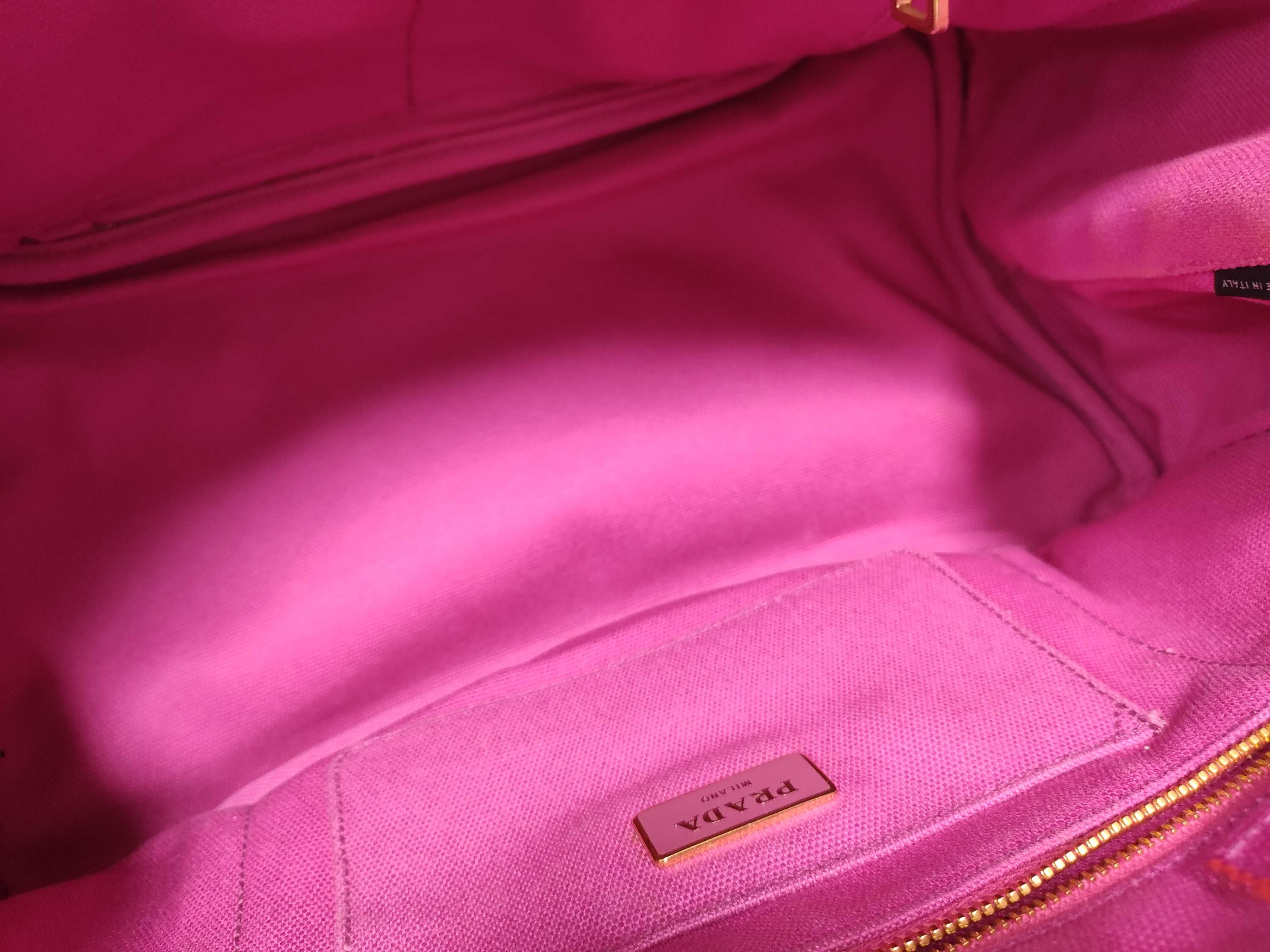 Canapa Canvas Tote Bag Pink BN1877 Tote Bag — view 12