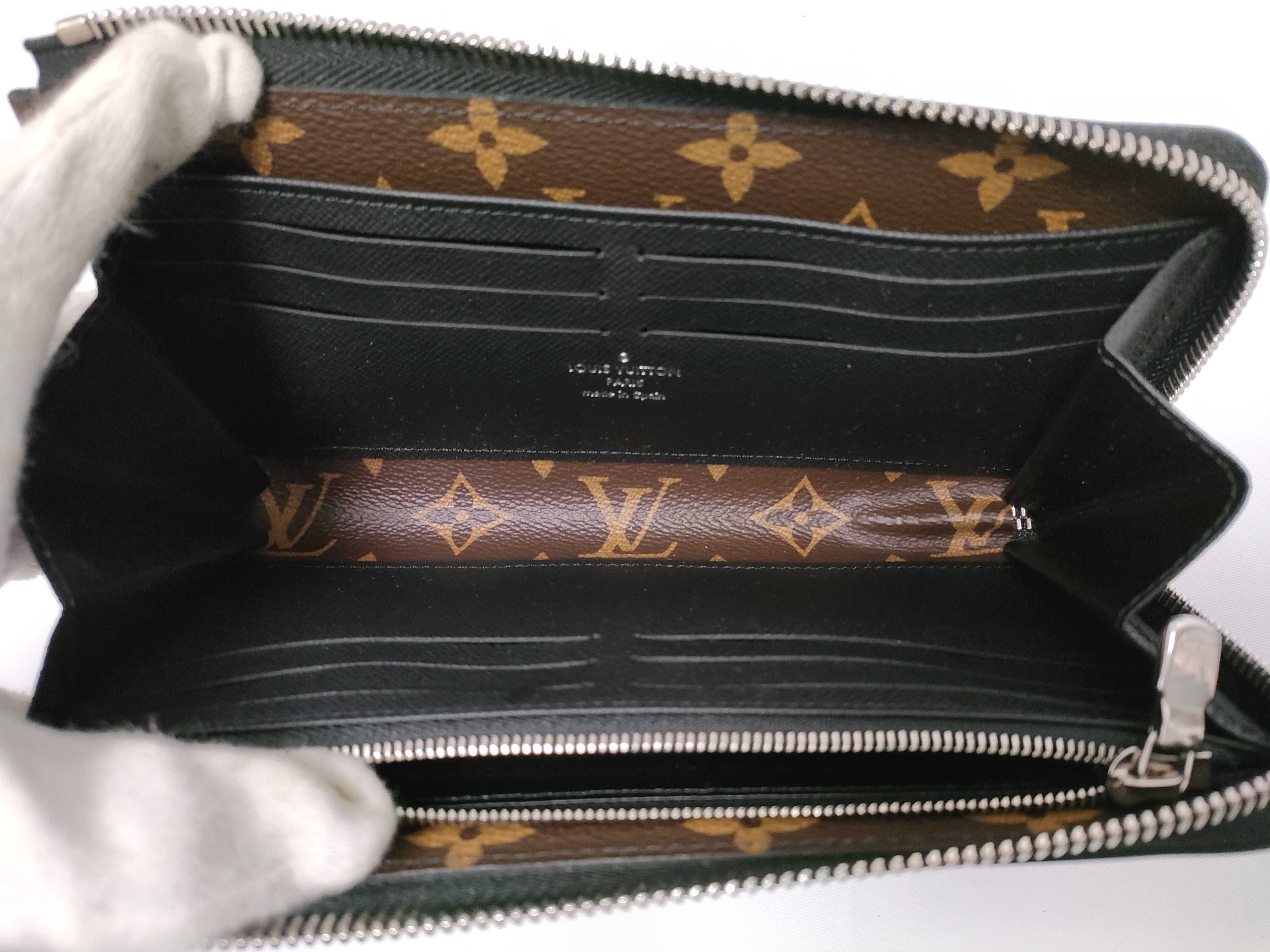 Monogram Macassar Wallet M69407 RFID (tsu19583) — view 6