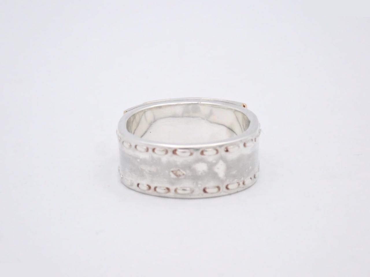 Kelly Ring, 925/750, 10.2g, Stamped 54, Actual Size #12 — view 2