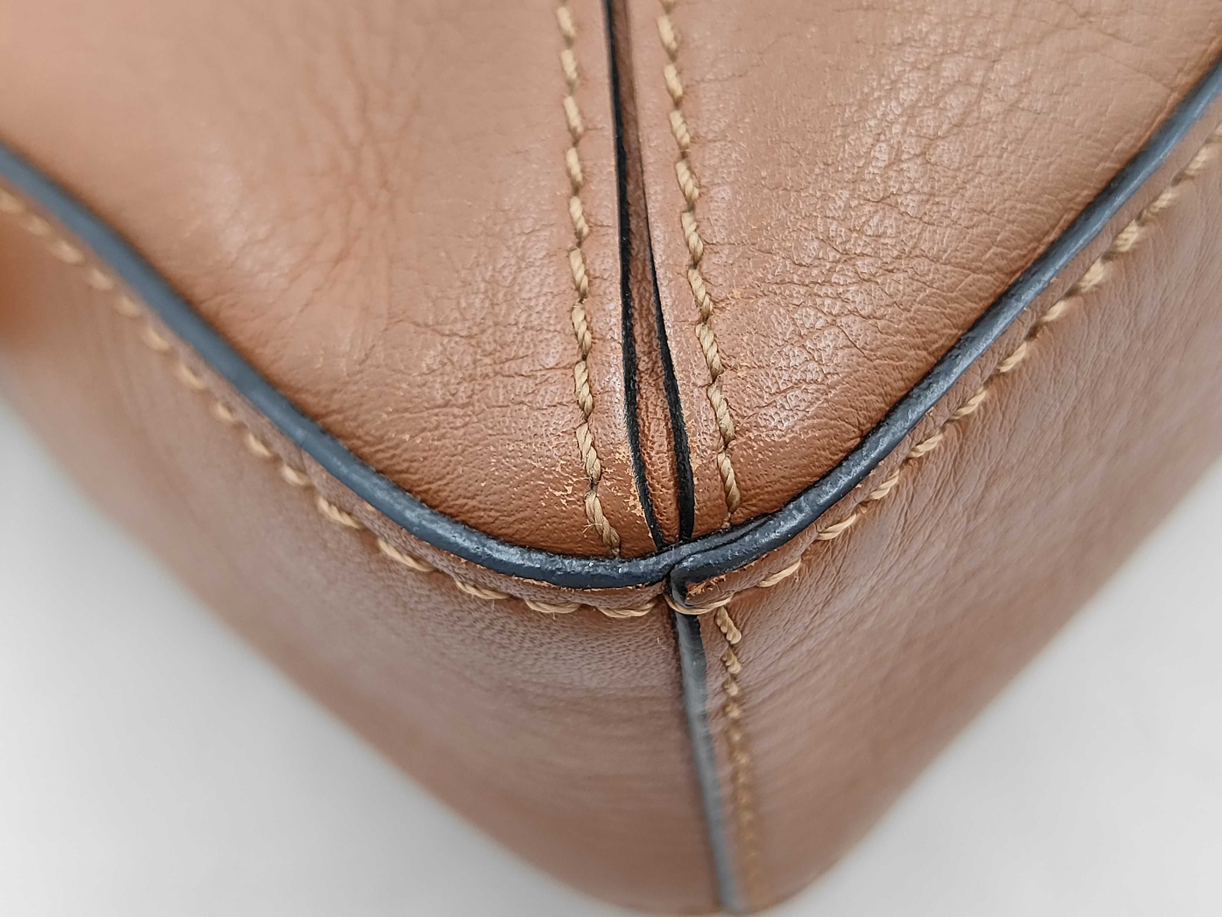 Brown Puzzle Nano Chain Shoulder Bag — view 4