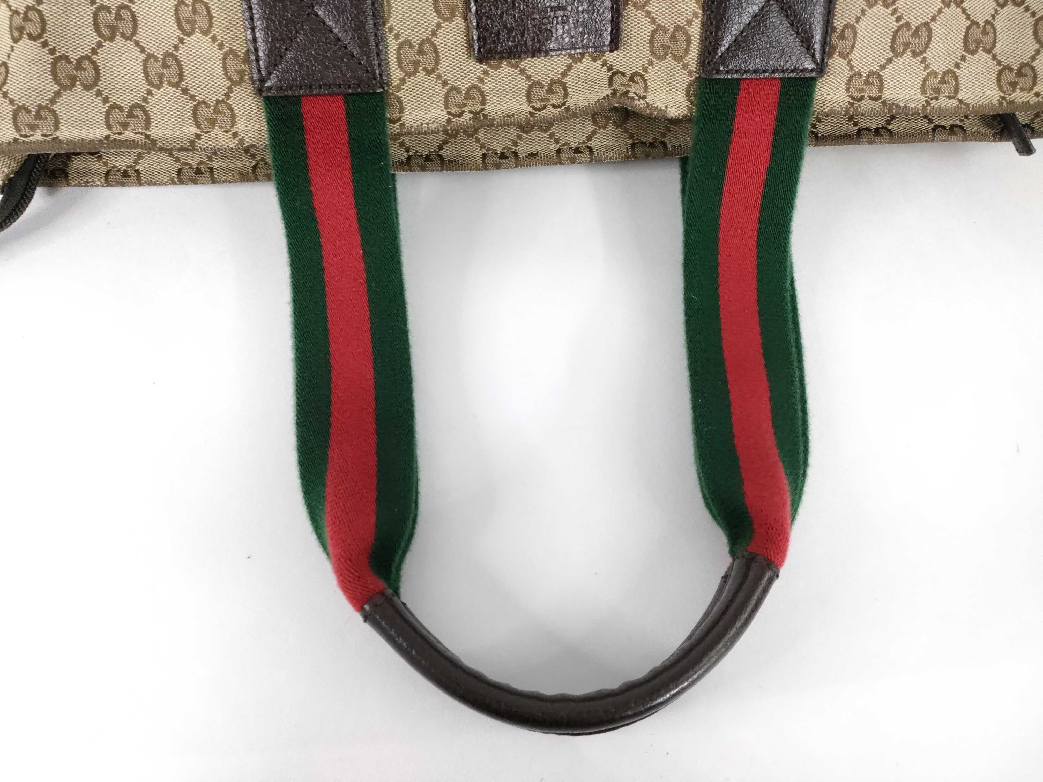 GG Canvas Tote Bag - Sherry Tote Bag — view 3