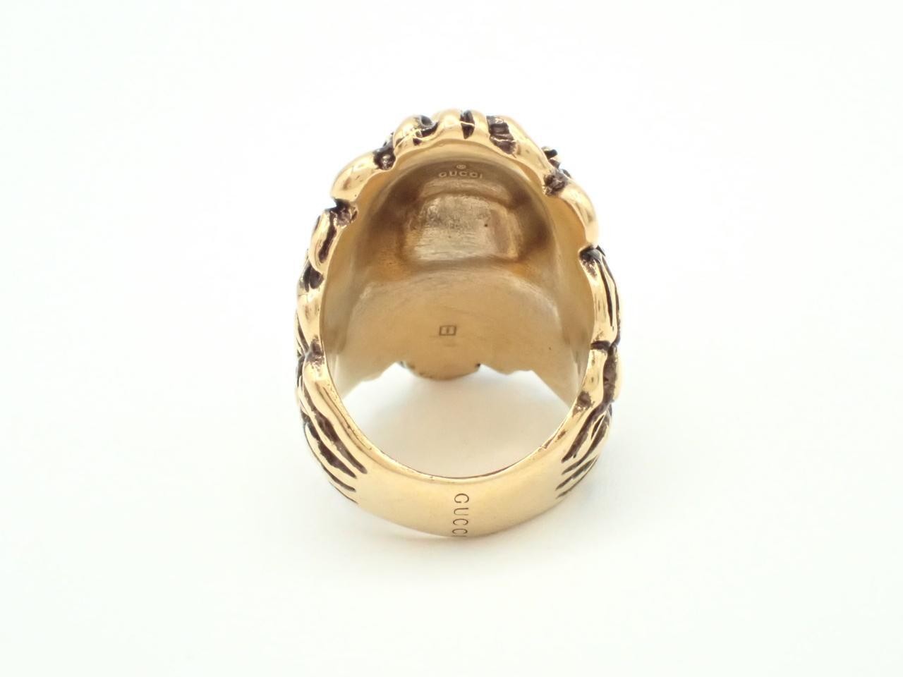 Lion's Head Ring #13 — view 2