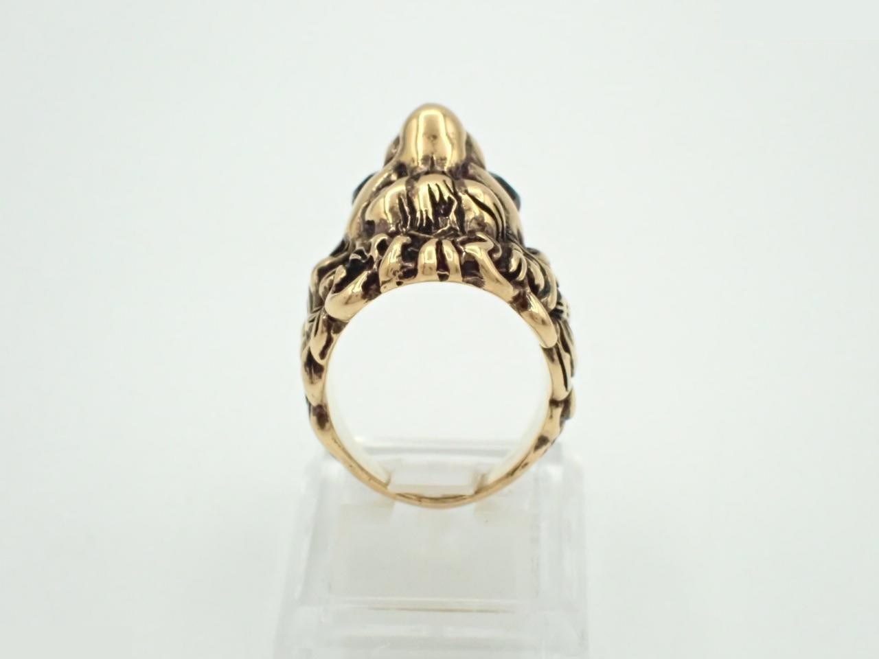 Lion's Head Ring #13 — view 3