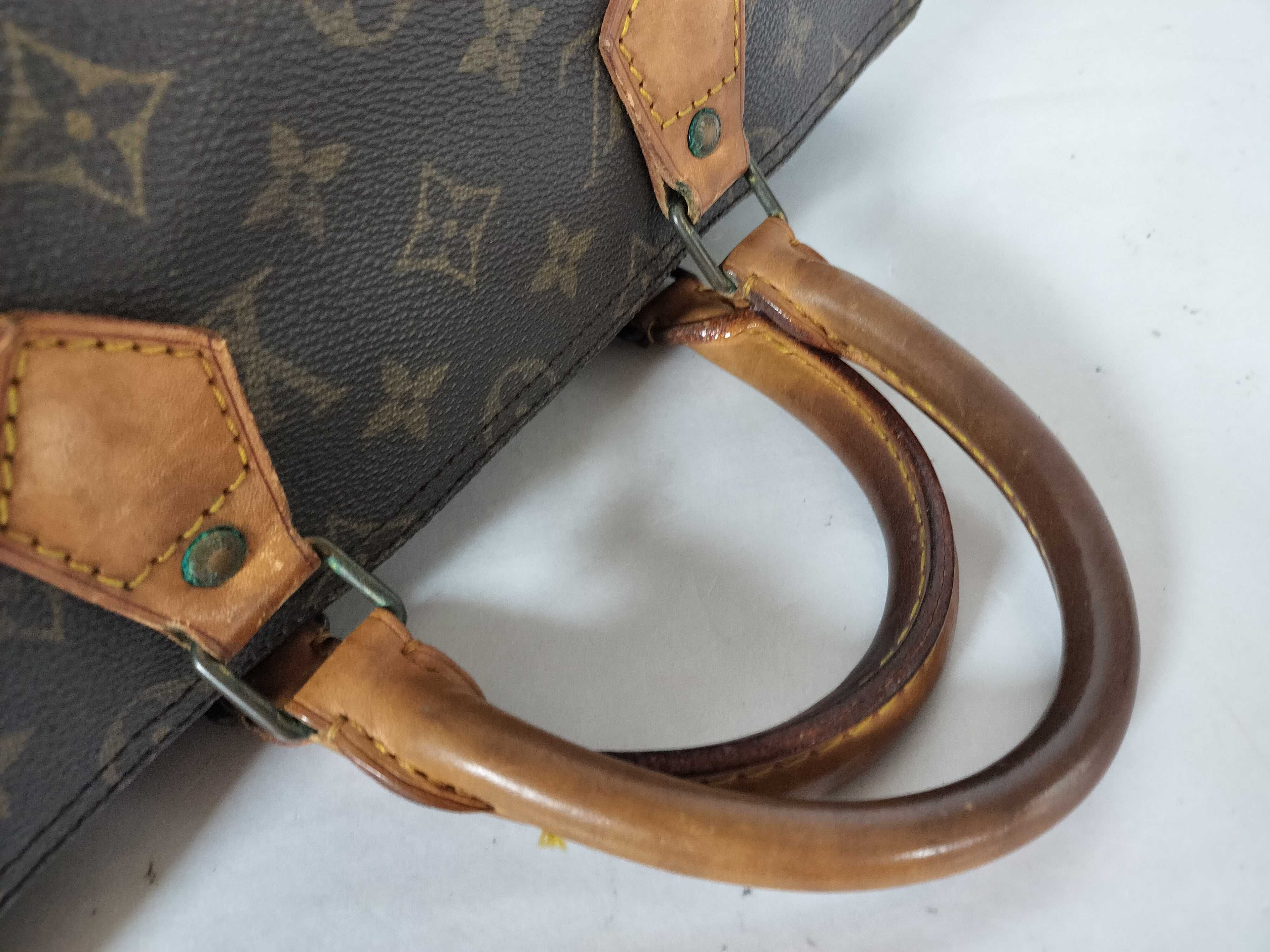 Monogram M41524 Speedy 35 Monogram Handbag Mini Boston Bag — view 3
