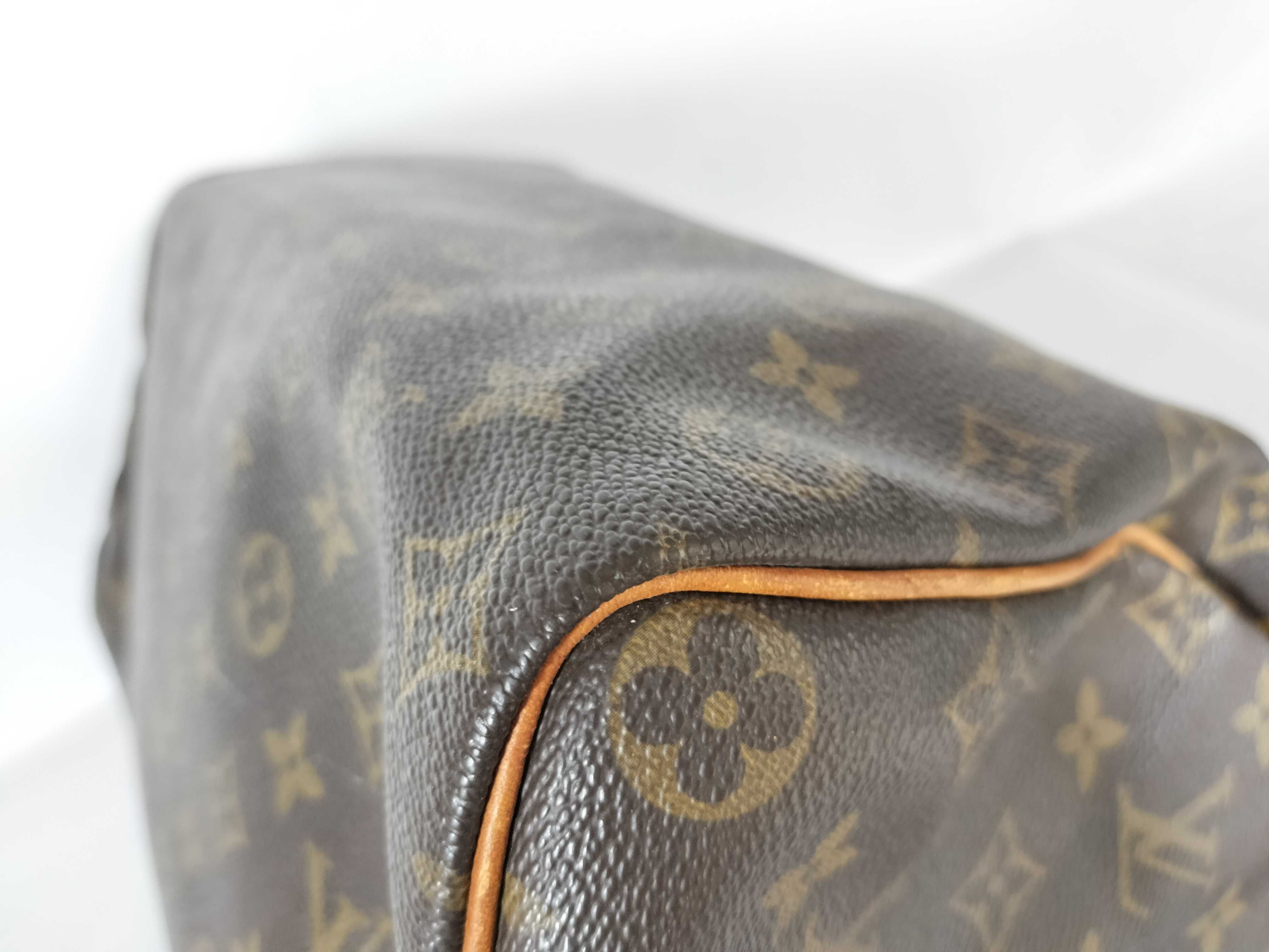 Monogram M41524 Speedy 35 Monogram Handbag Mini Boston Bag — view 6