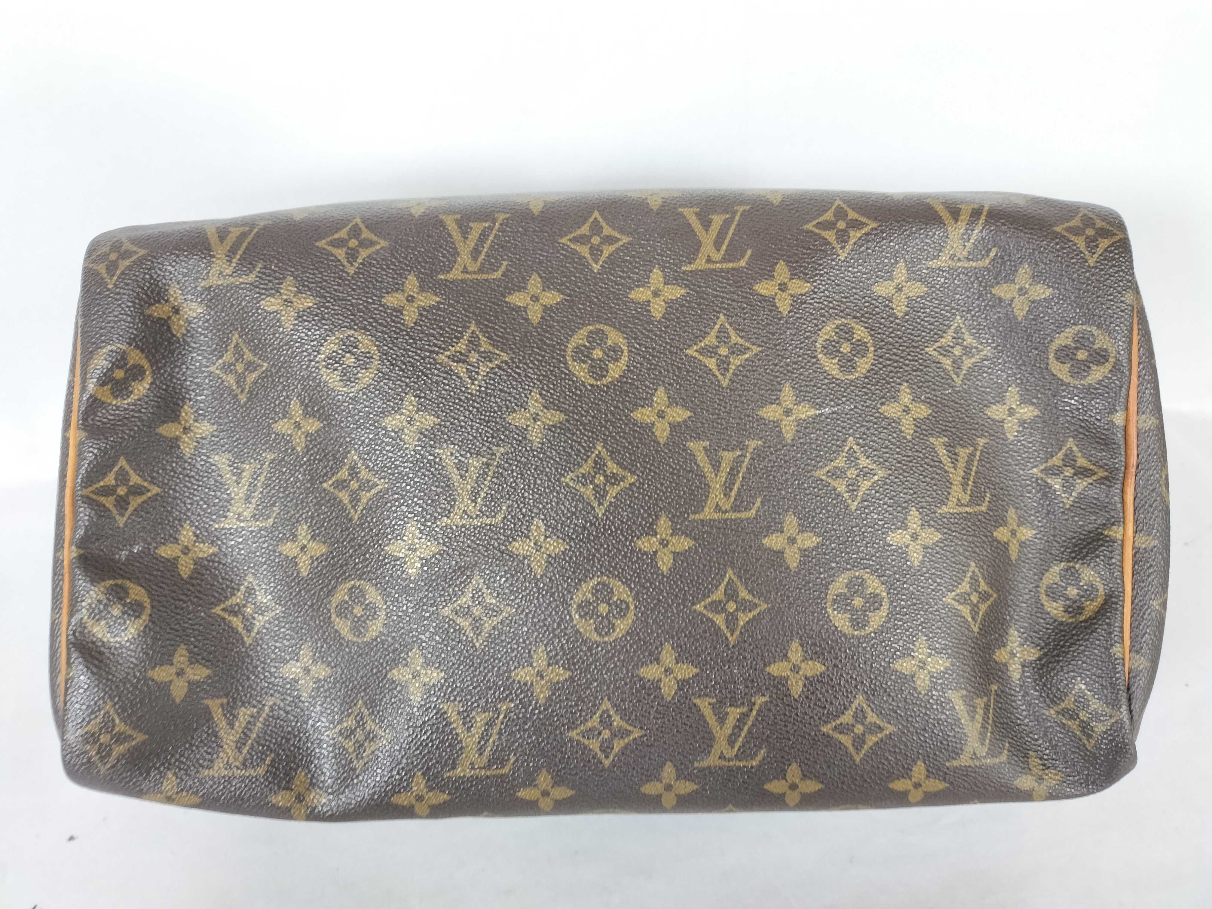 Monogram M41524 Speedy 35 Monogram Handbag Mini Boston Bag — view 7