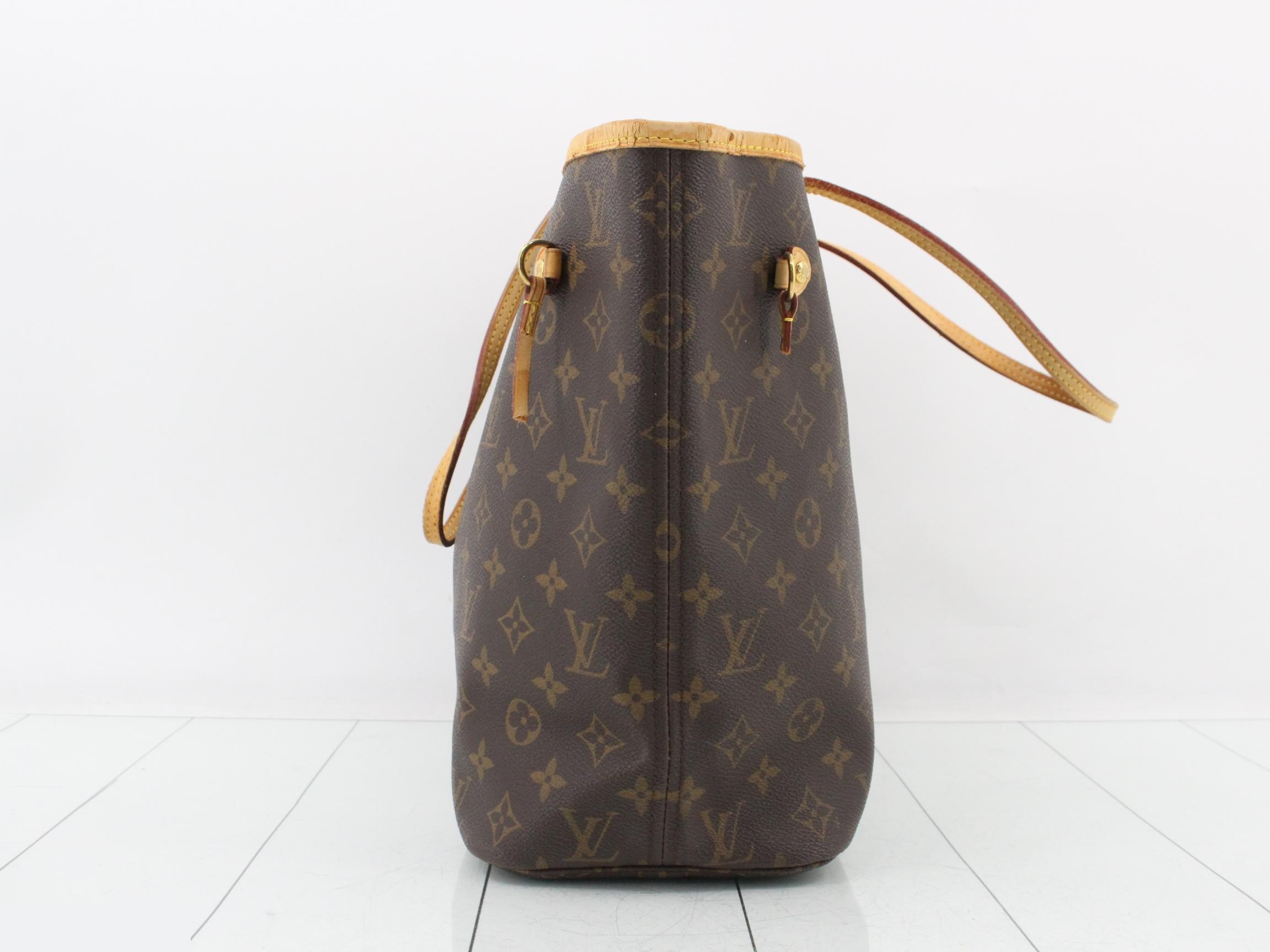 Monogram Neverfull MM Handbag — view 3