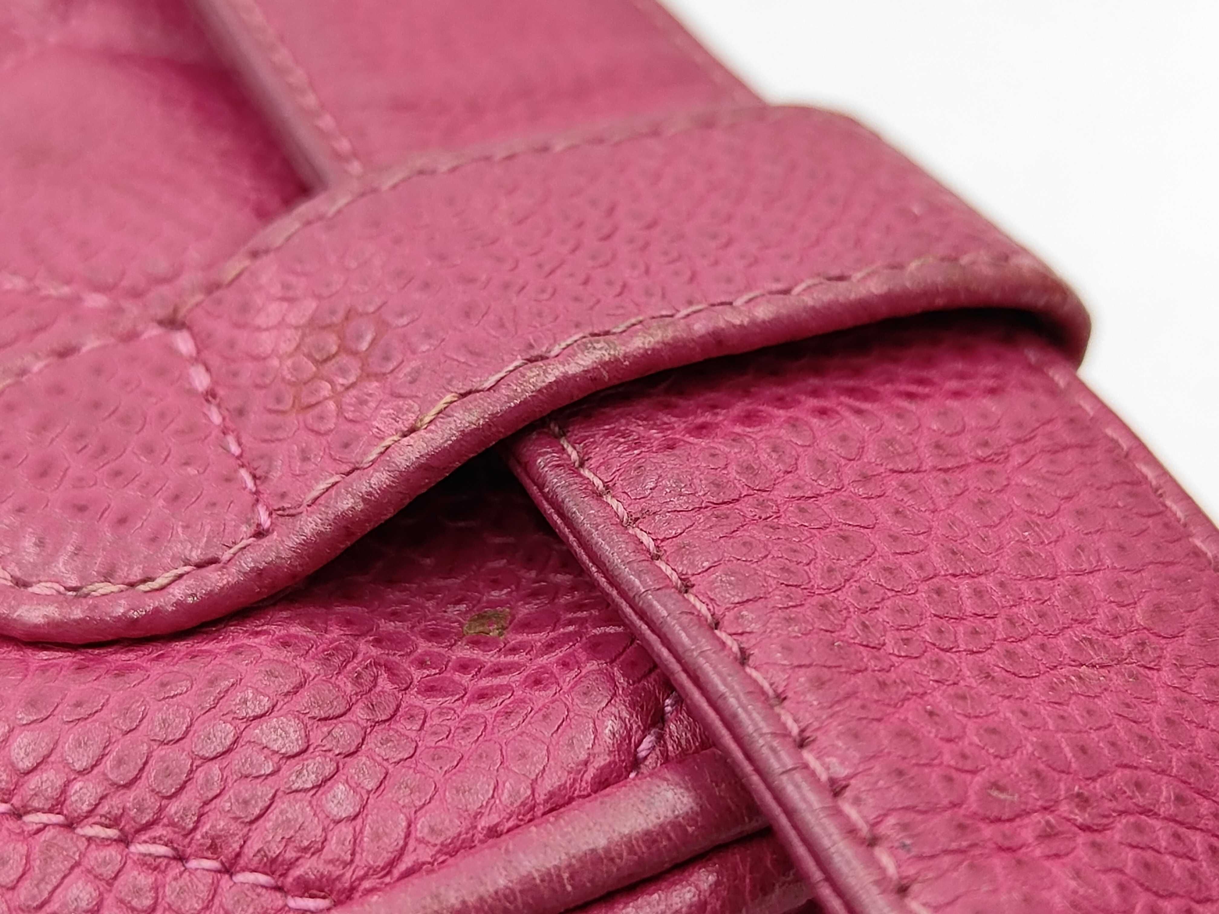 ID - Cow Skin Mini Matelasse Ram Waist bag Purple Gold Metal Fittings #30 Shoulder bag — view 14