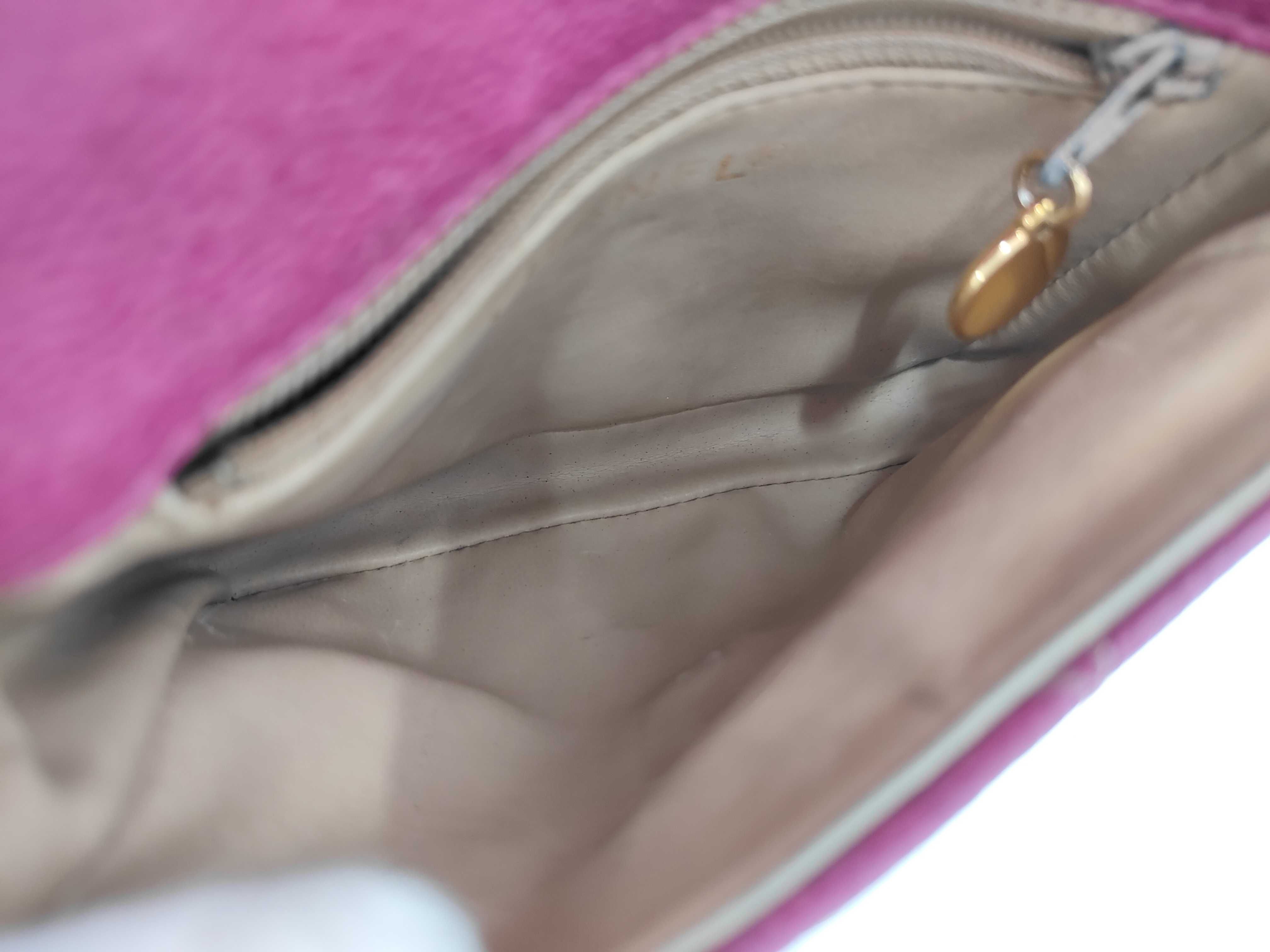 ID - Cow Skin Mini Matelasse Ram Waist bag Purple Gold Metal Fittings #30 Shoulder bag — view 7