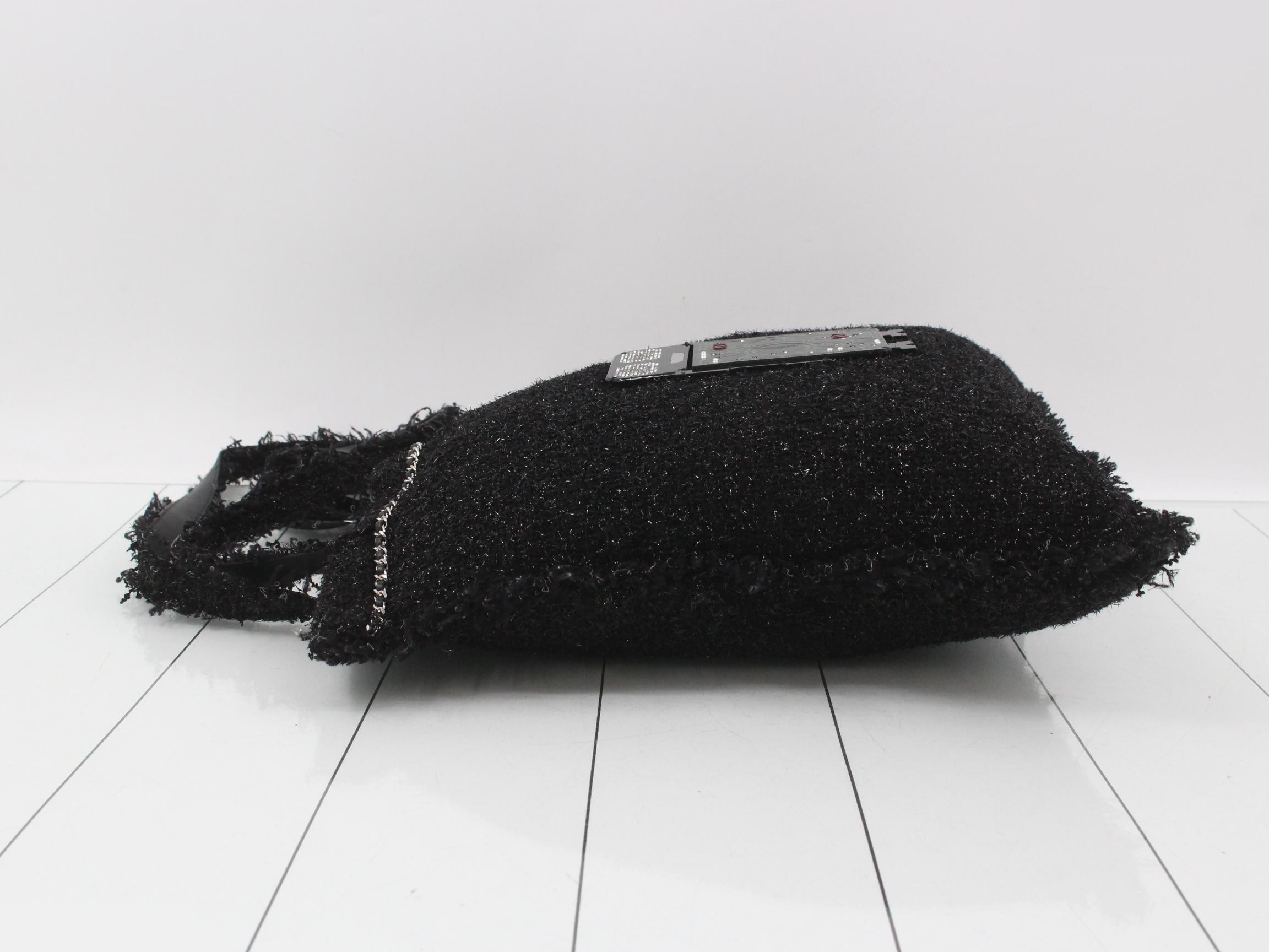 Tweed Black Glitter Robot, No. 24 — view 4