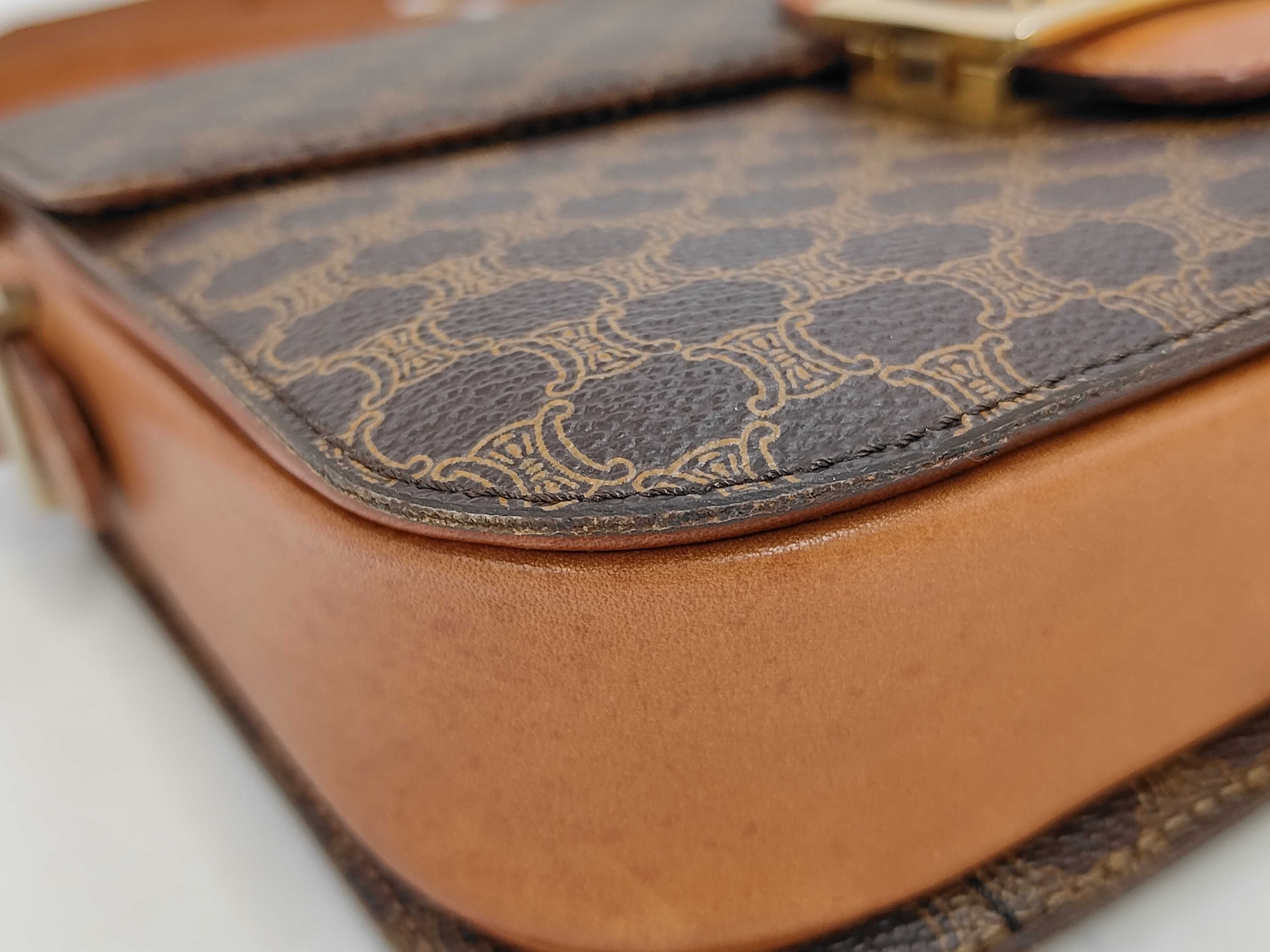 Macadam Shoulder Bag with Carriage Hardware — view 5