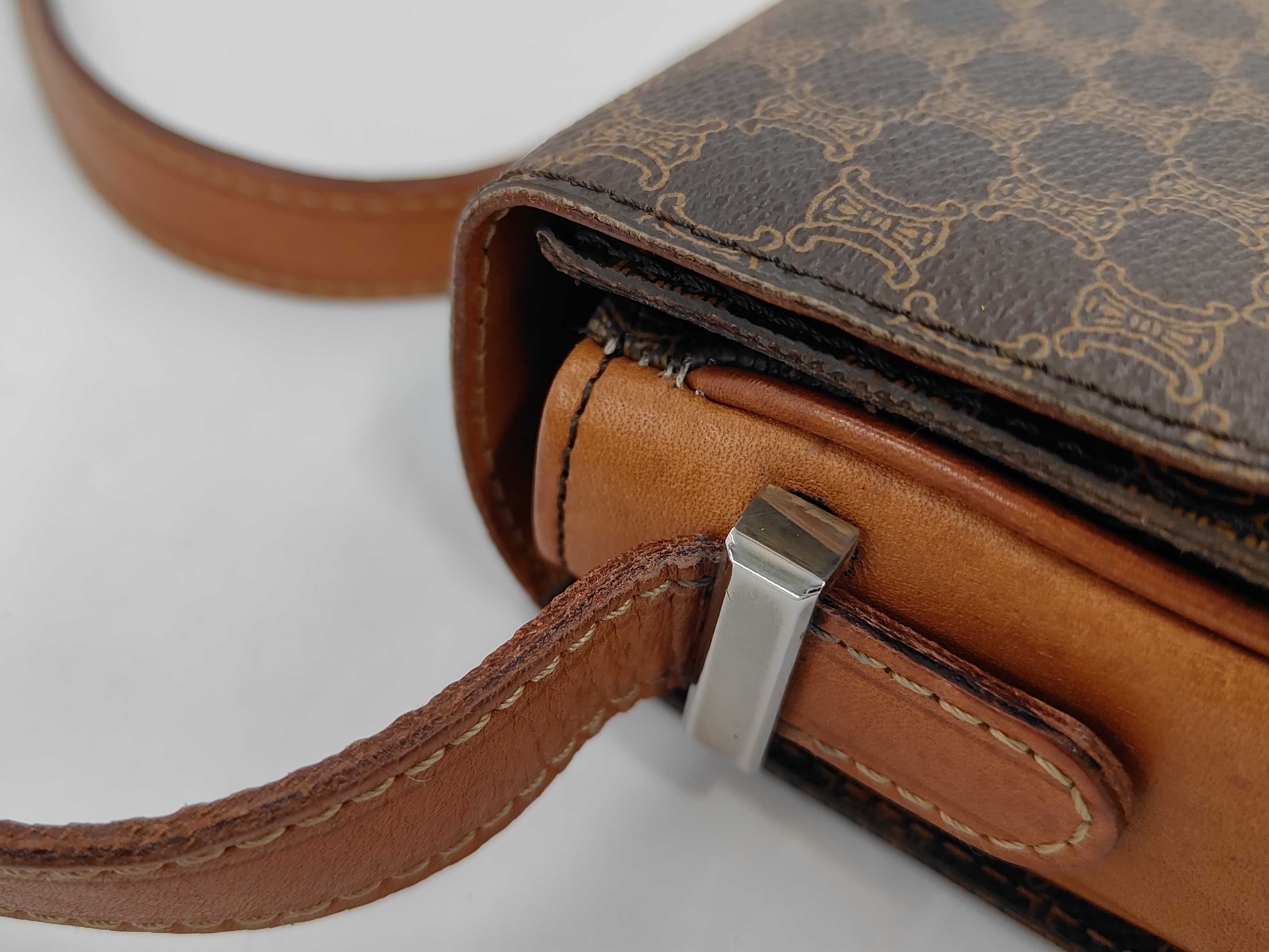 Macadam Shoulder Bag with Carriage Hardware — view 6