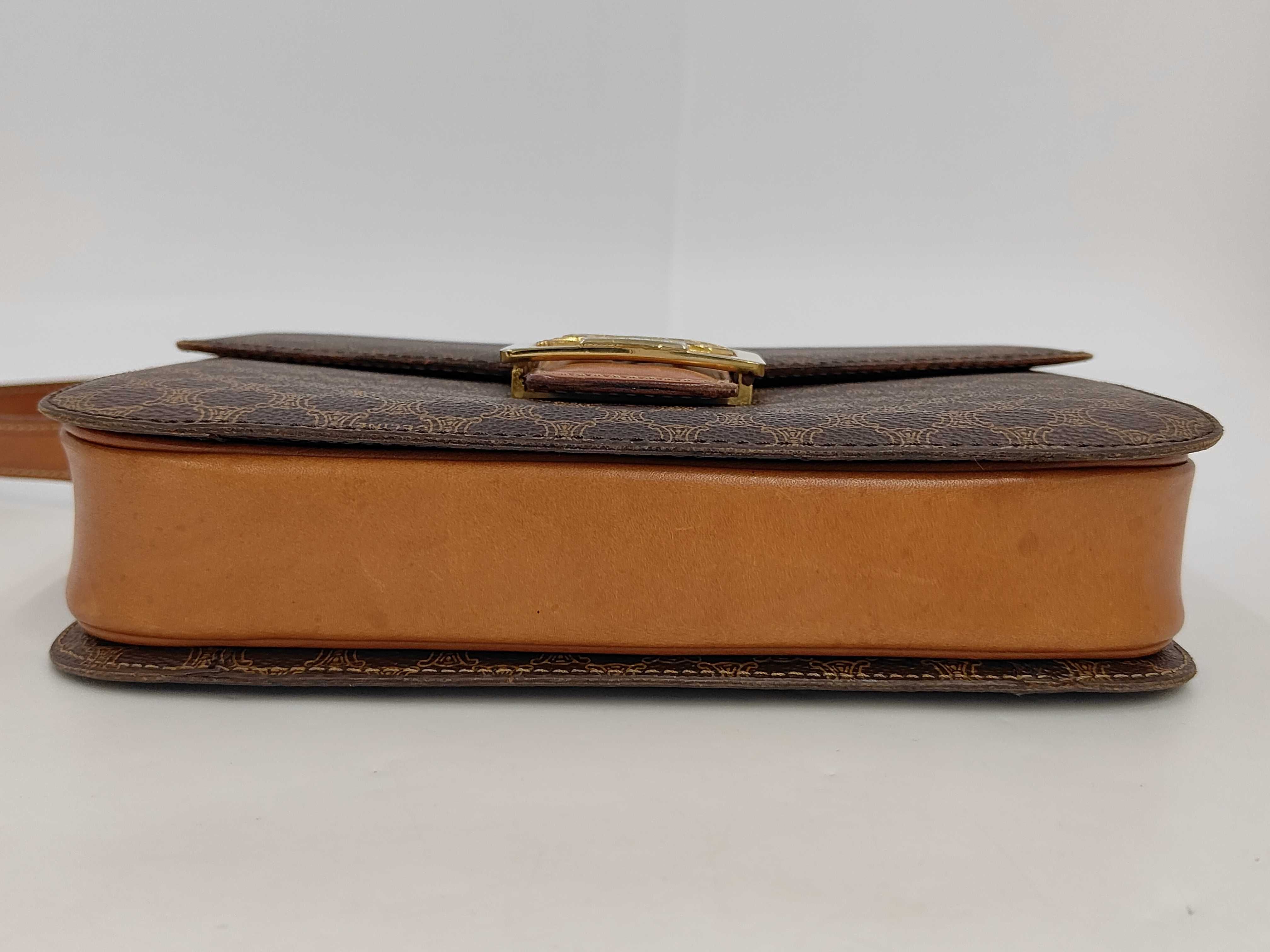 Macadam Shoulder Bag with Carriage Hardware — view 7
