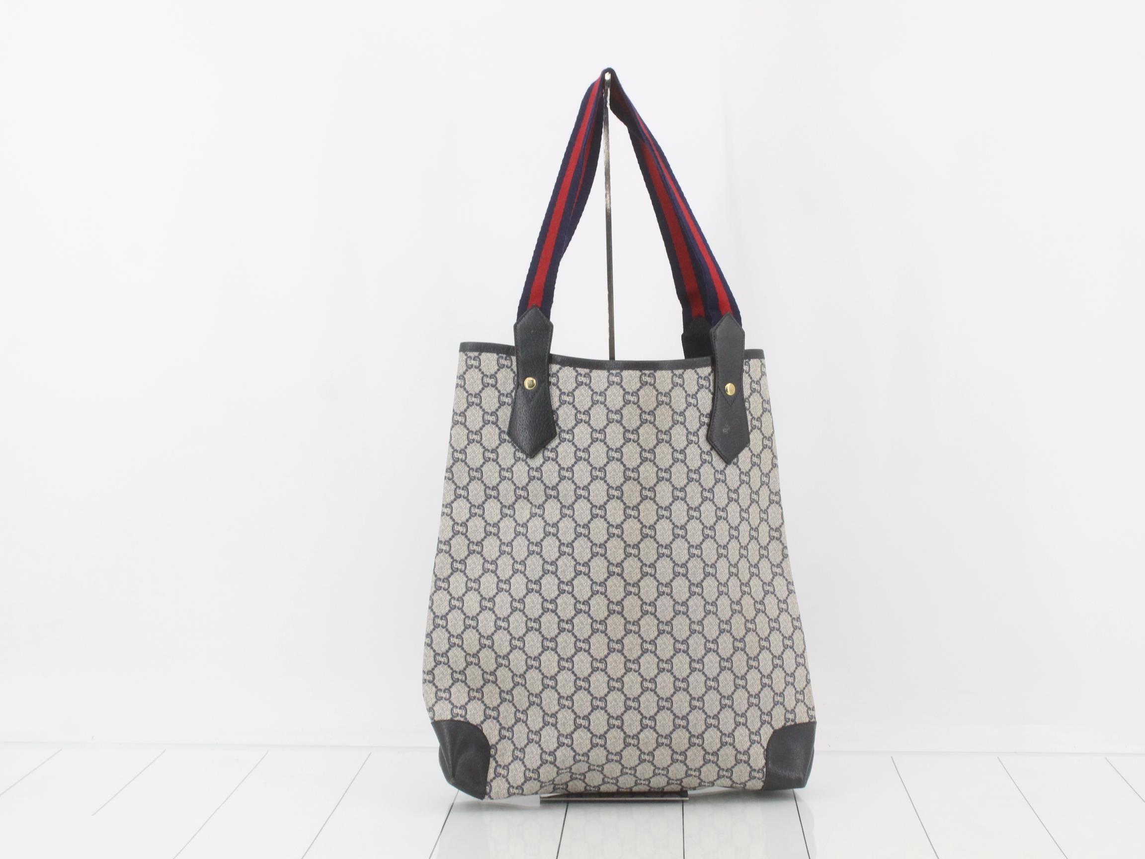 Vintage Gucci GG Plus Tote Bag with Dust Bag — view 2