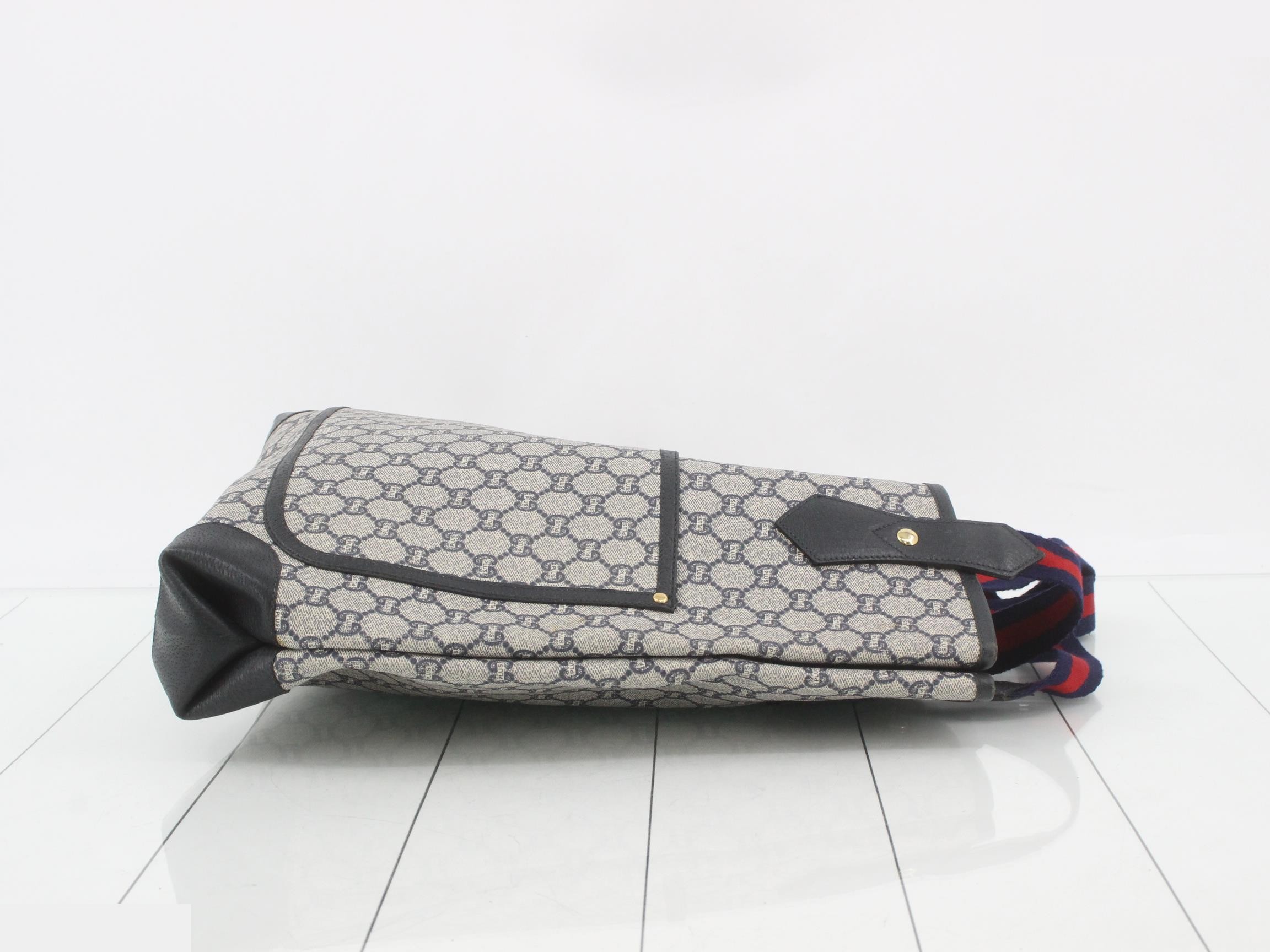 Vintage Gucci GG Plus Tote Bag with Dust Bag — view 3