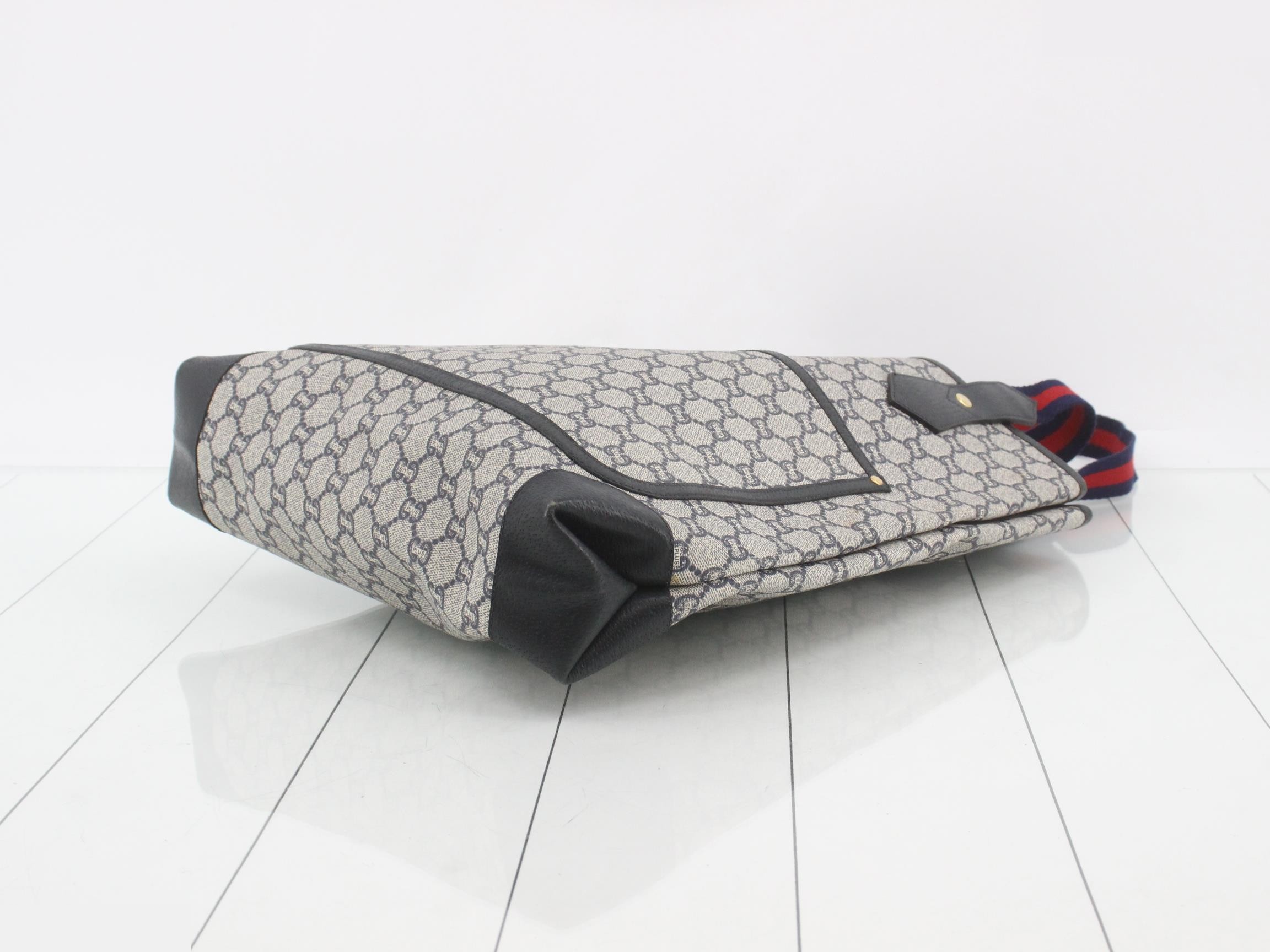 Vintage Gucci GG Plus Tote Bag with Dust Bag — view 6