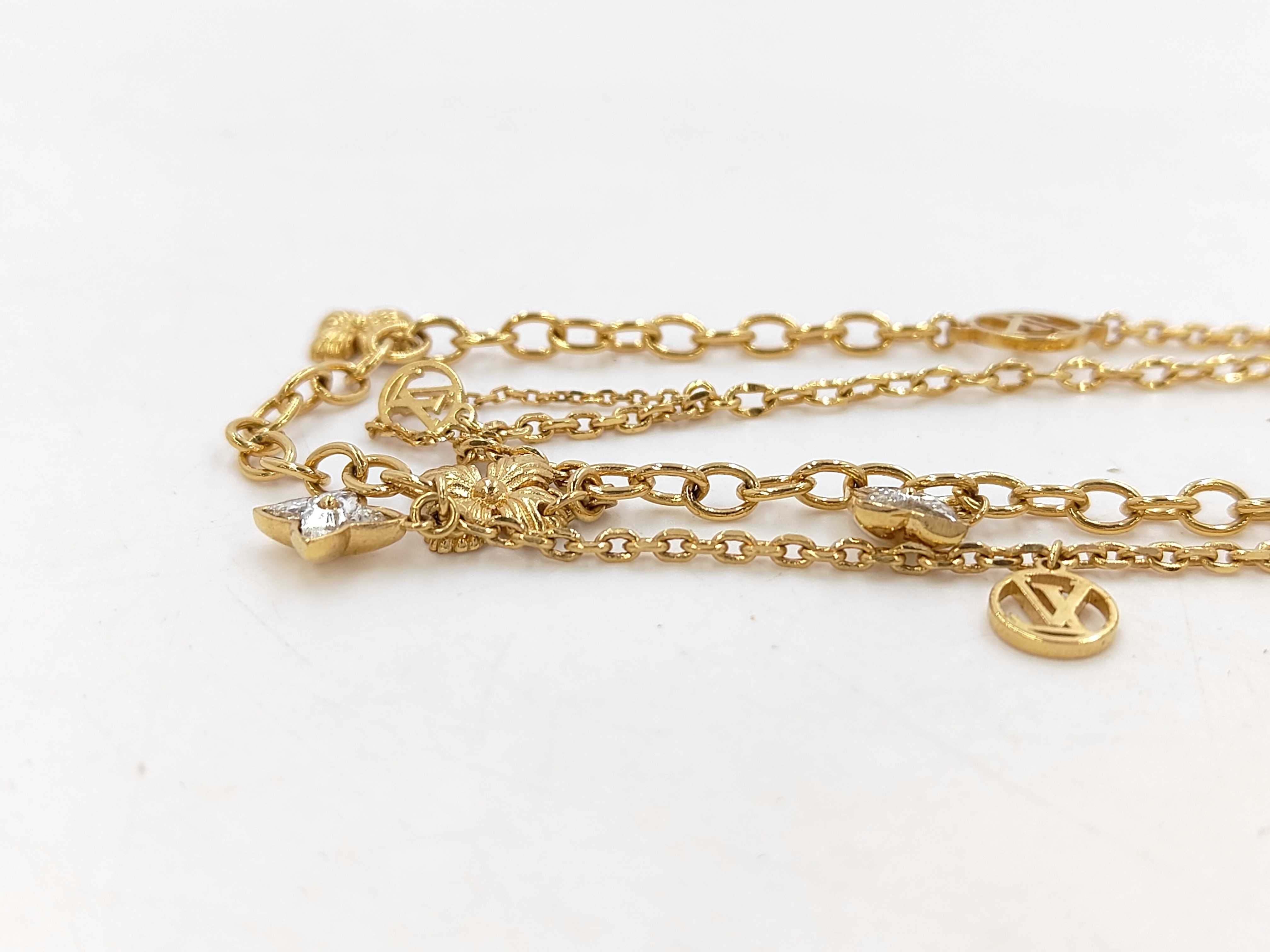 M68374 Collier Blooming Strass OB1253 GP Necklace — view 2
