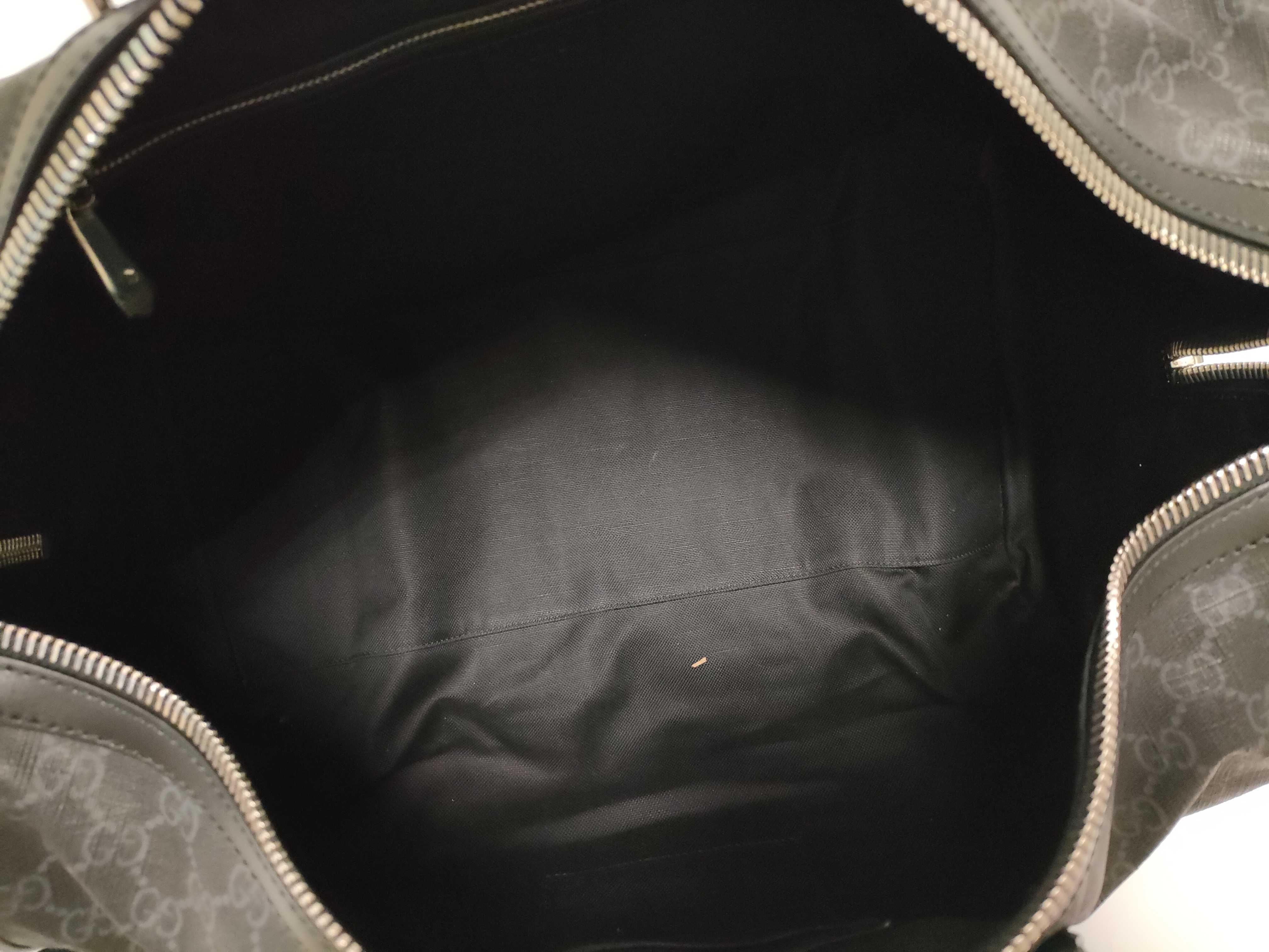 GG Supreme ID Bag Canvas GG Supreme 2WAY BOSTON BAG Black 474131 Shoulder Bag — view 9