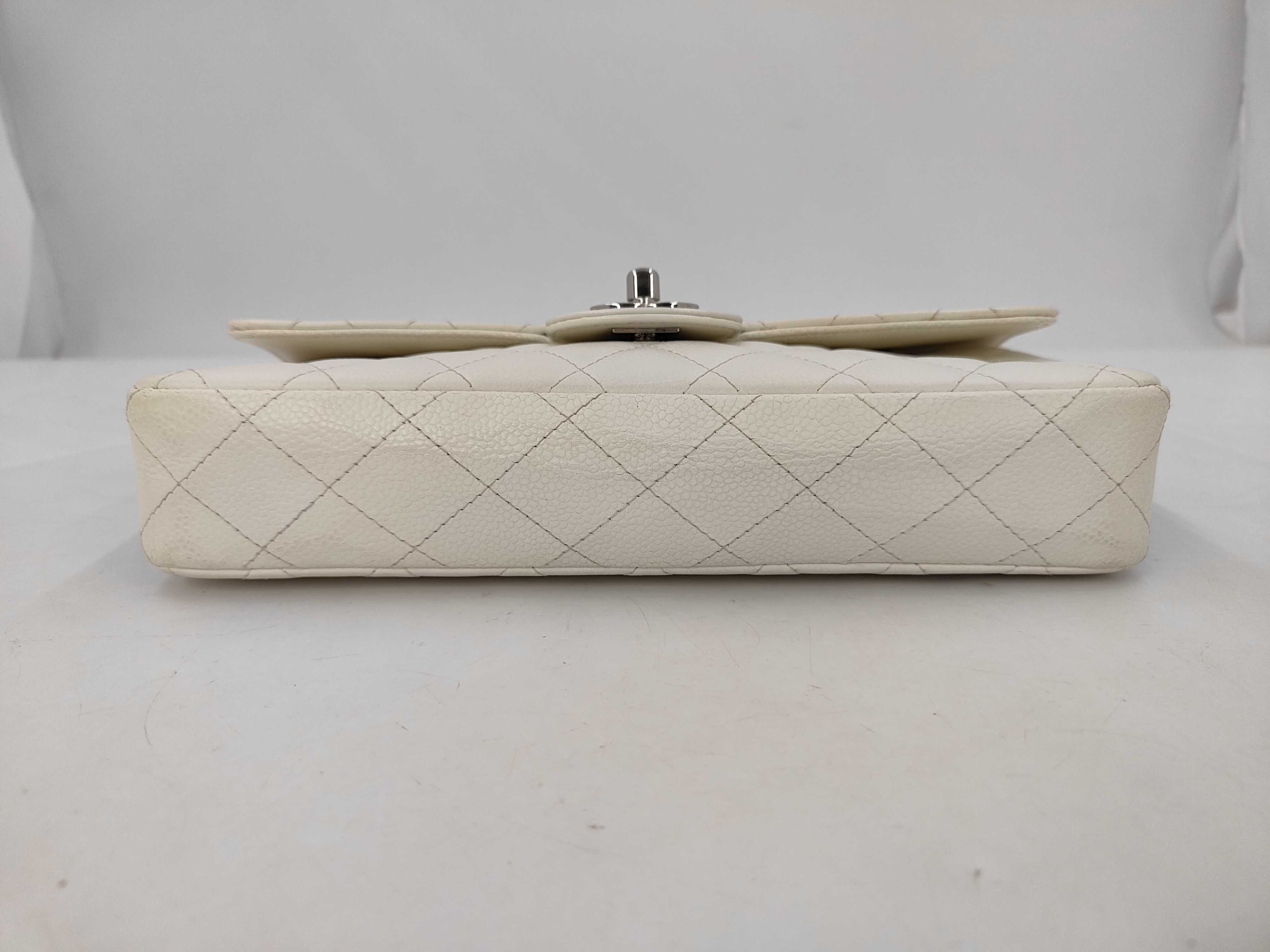 White Baguette Chain Bag Shoulder Bag — view 5