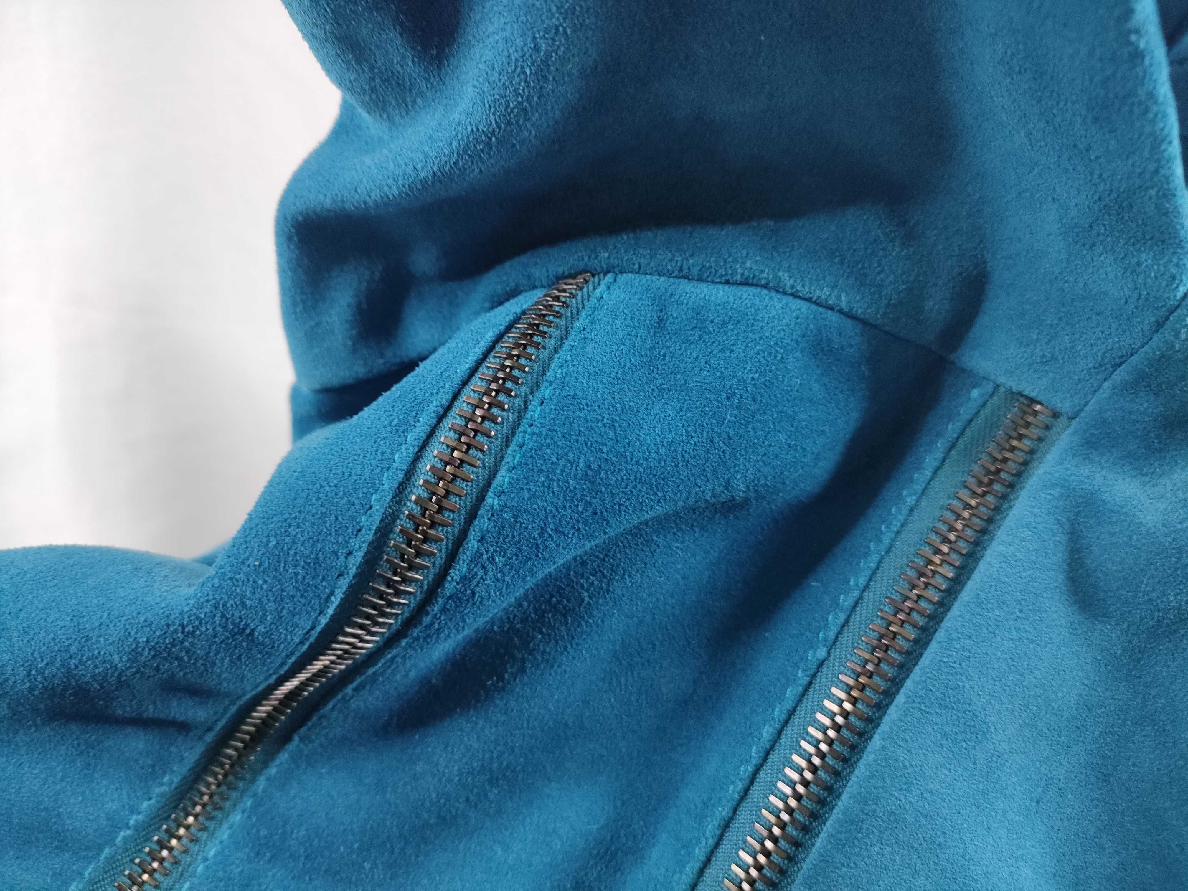 Intrecciato ID - Twist Suede Handbag Blue — view 8