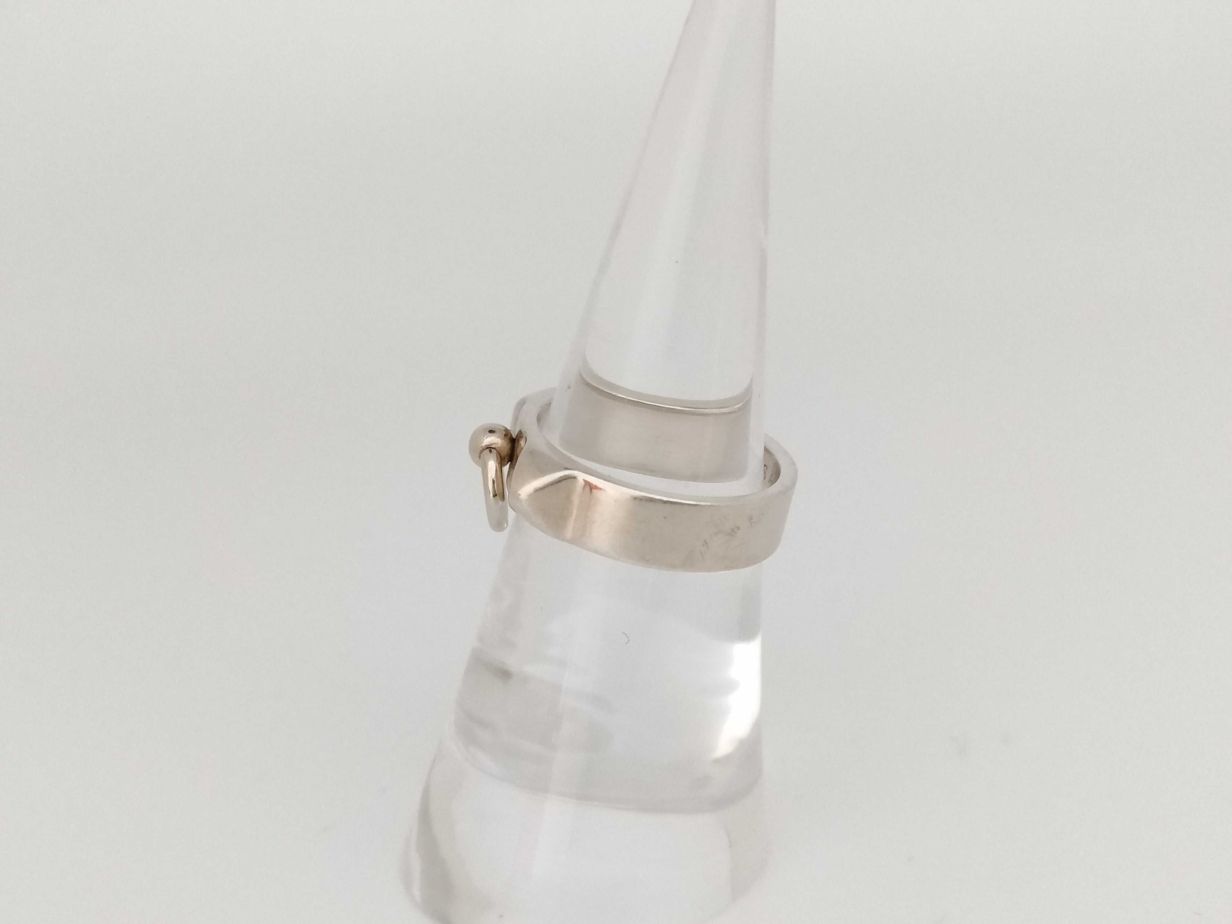 Collier de Chien PM Silver Ring 21AK223459 4.50g — view 2