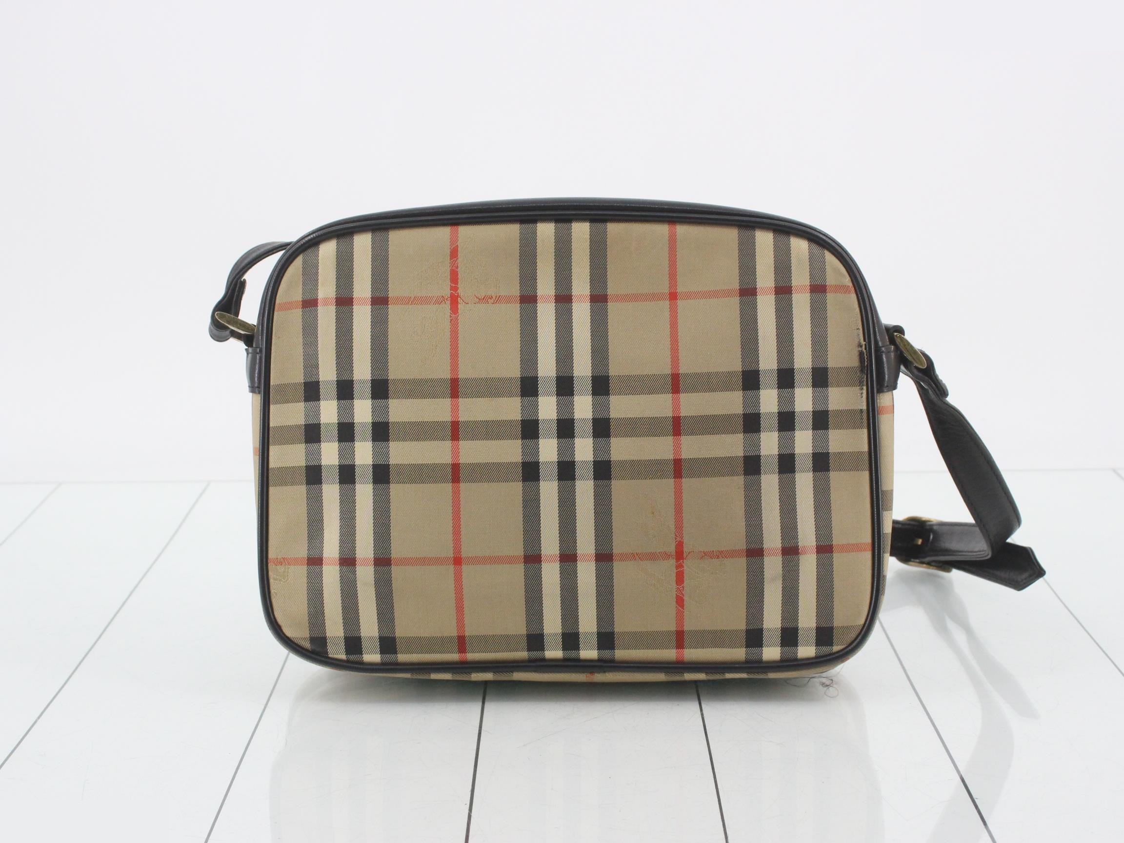 Burberrys Nova Check Shoulder Bag — view 2
