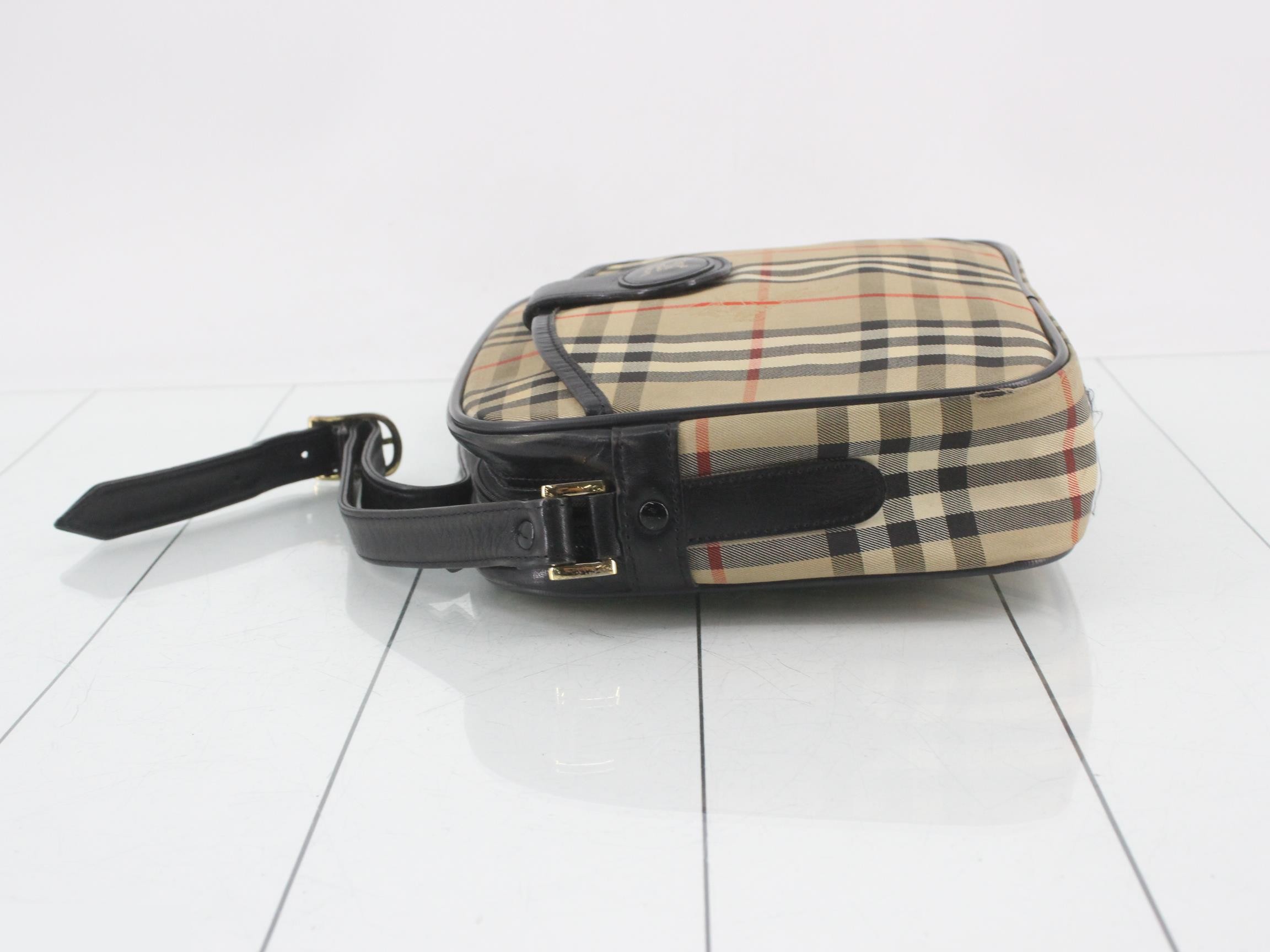 Burberrys Nova Check Shoulder Bag — view 4