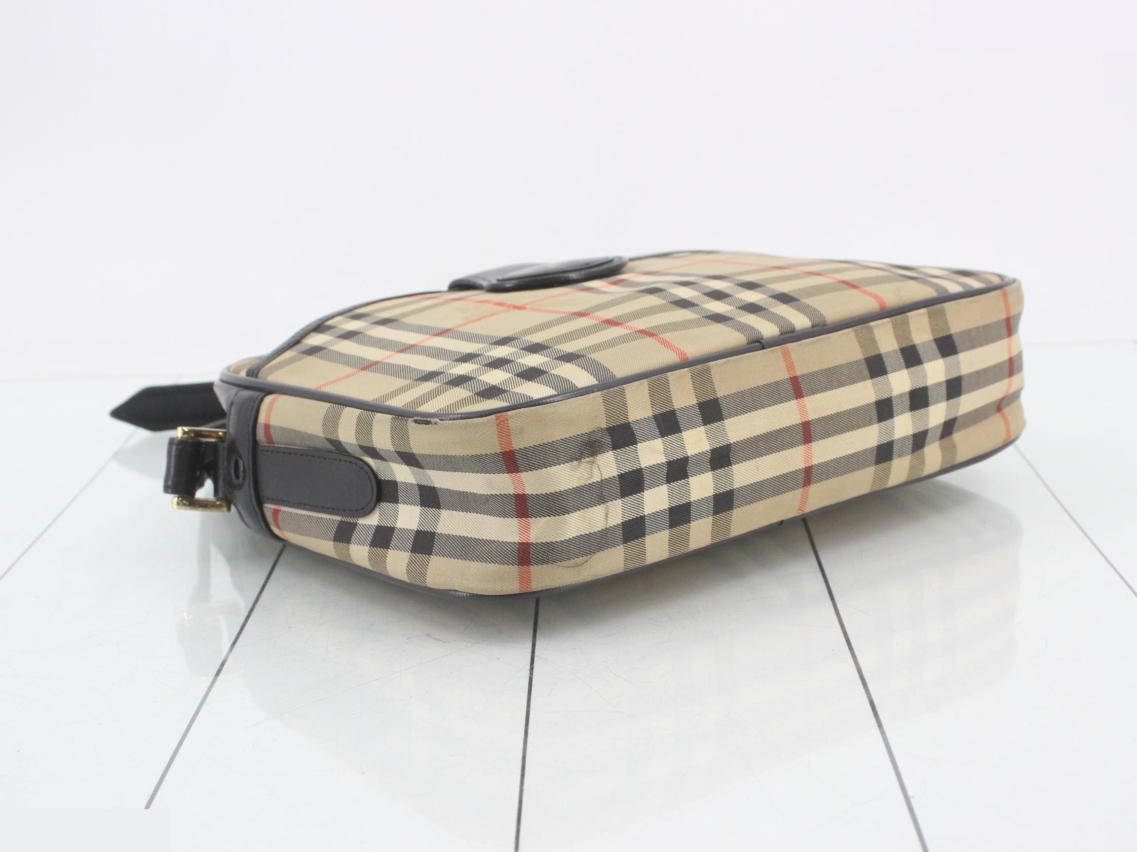 Burberrys Nova Check Shoulder Bag — view 5