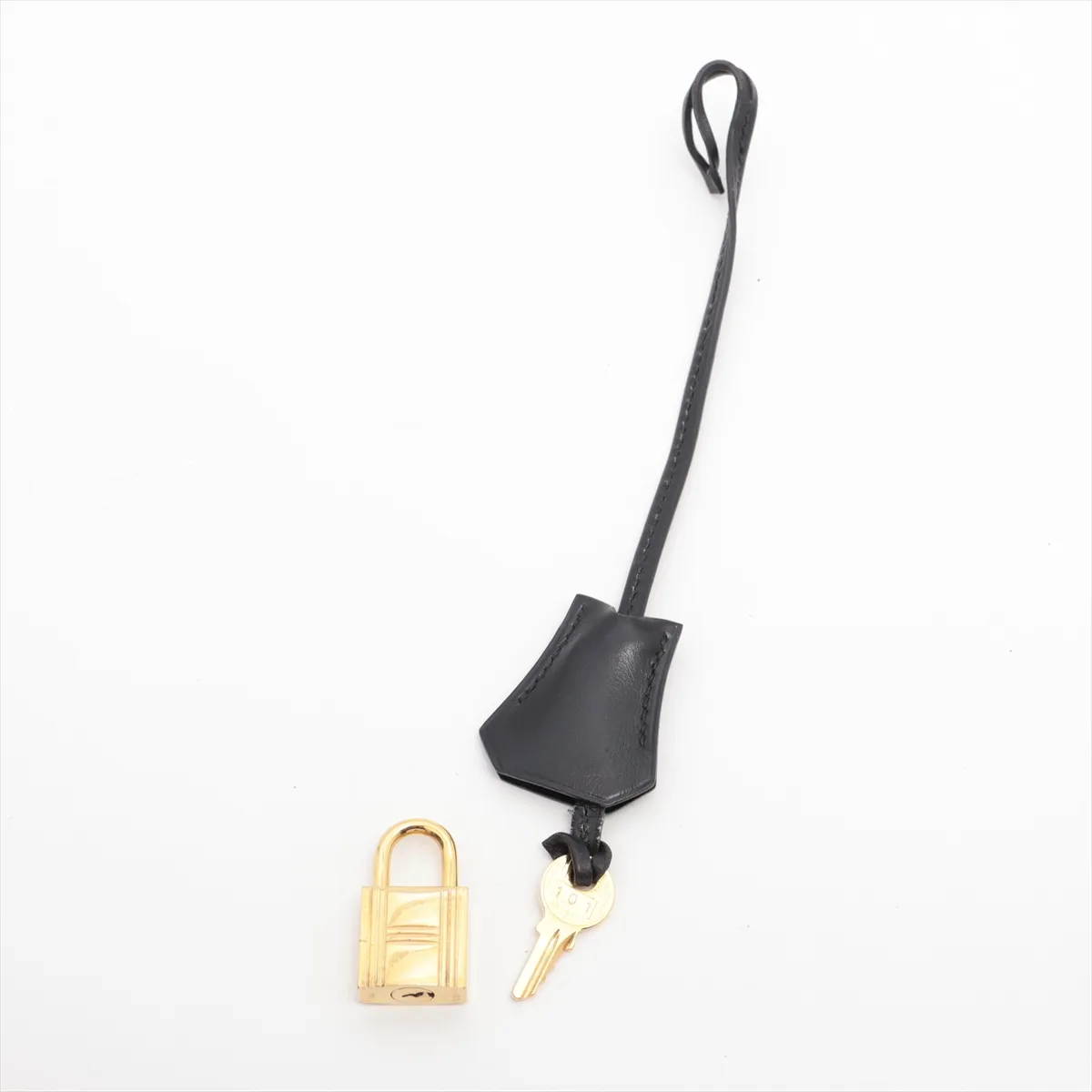 [Individually packaged] Hermes Kelly 32 Sellier Box Calf Black Gold Hardware S: 1989 — view 15