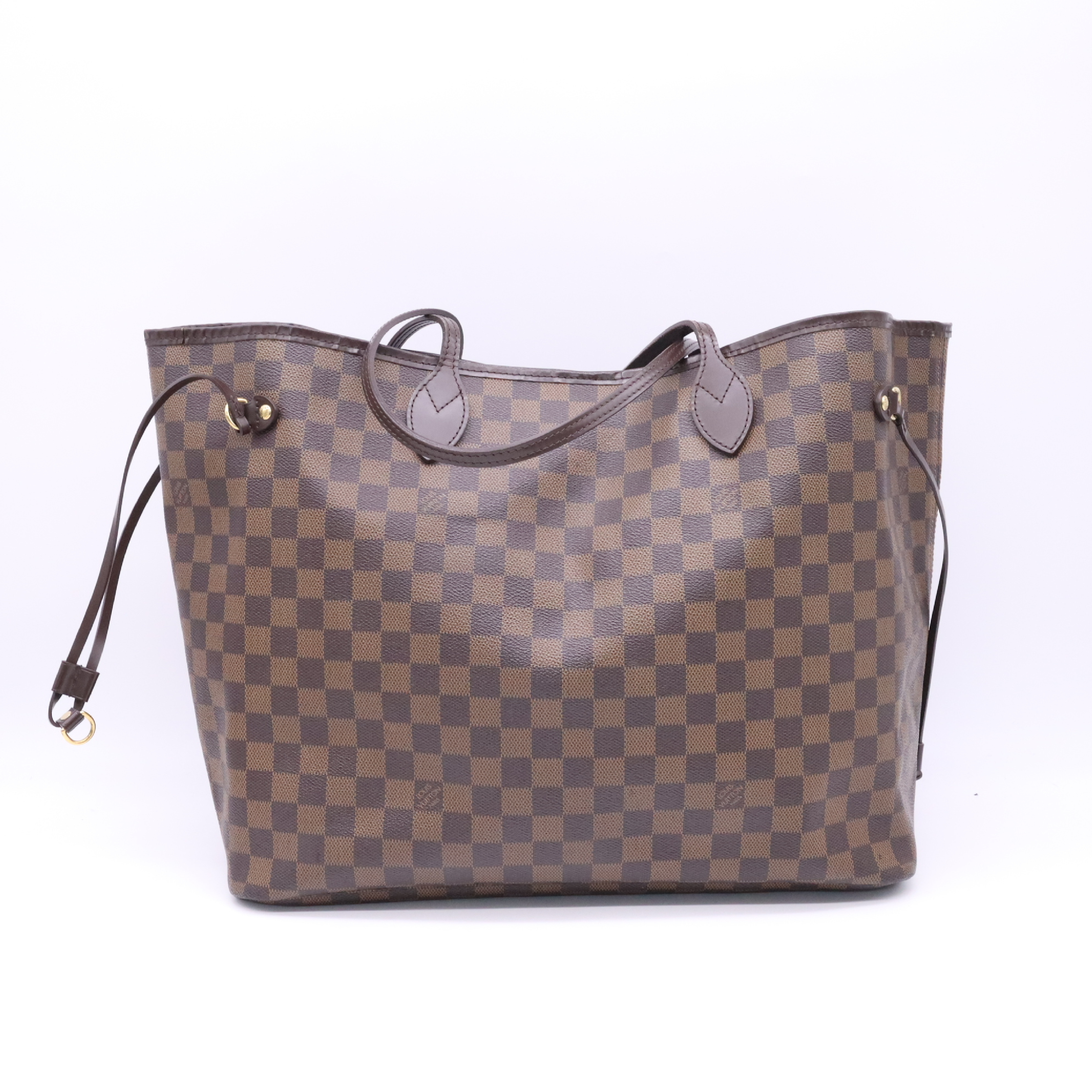 N51106 Damier Neverfull GM (Old Model) Tote Bag with Dust Bag — view 2
