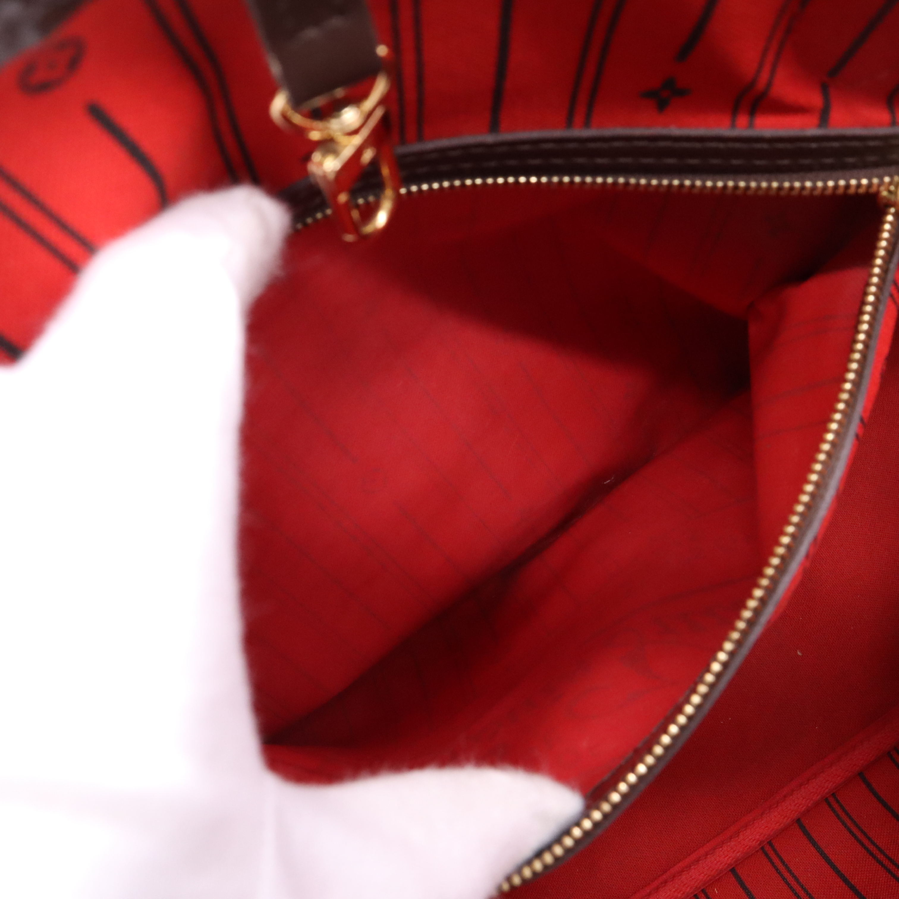 N51106 Damier Neverfull GM (Old Model) Tote Bag with Dust Bag — view 12