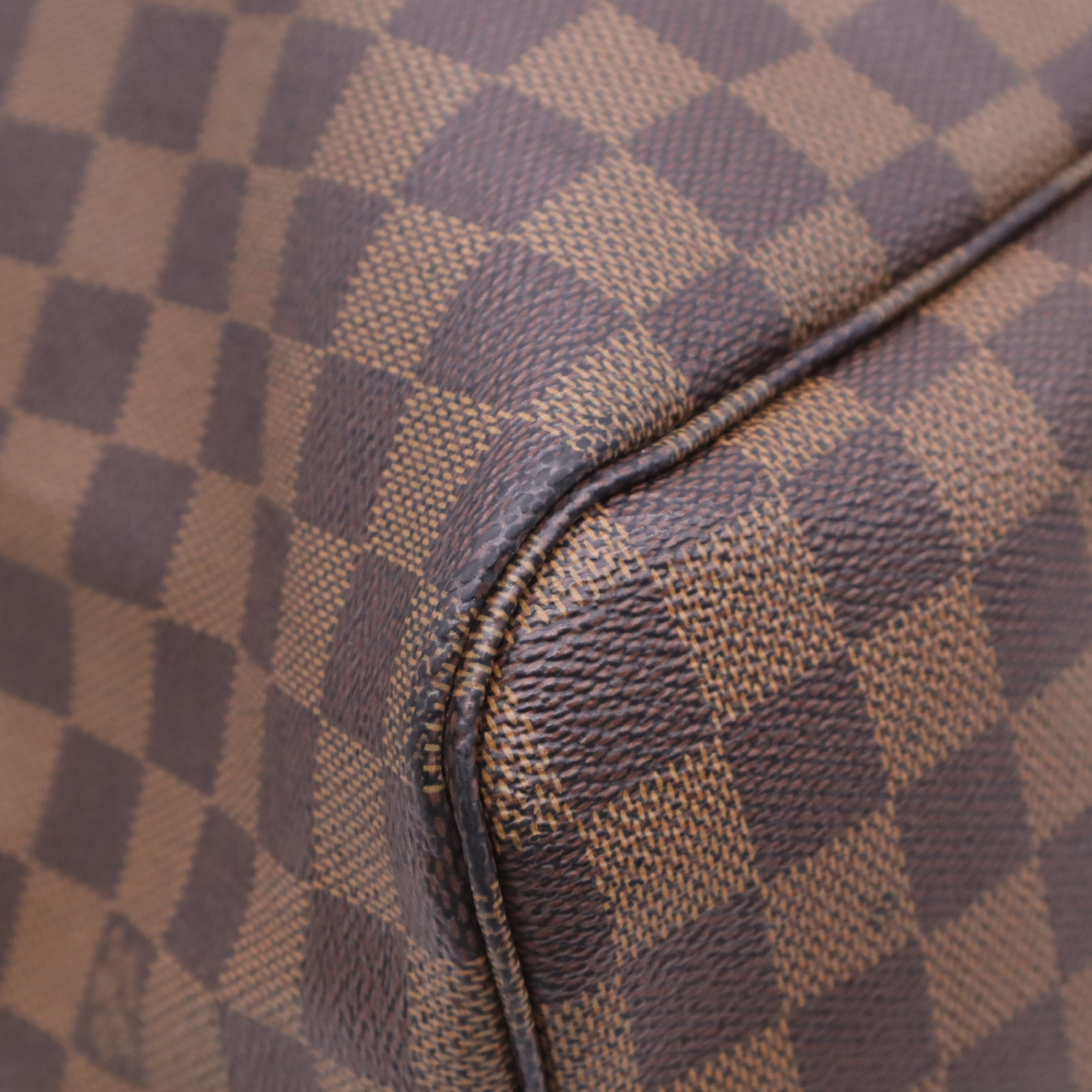 N51106 Damier Neverfull GM (Old Model) Tote Bag with Dust Bag — view 8