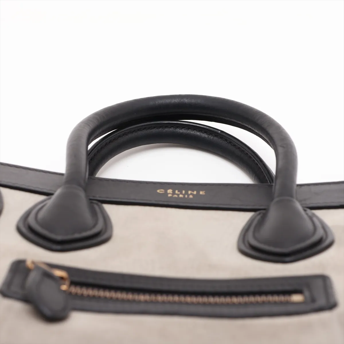 Luggage Nano Shopper Leather 2-Way Handbag, Multicolor — view 6