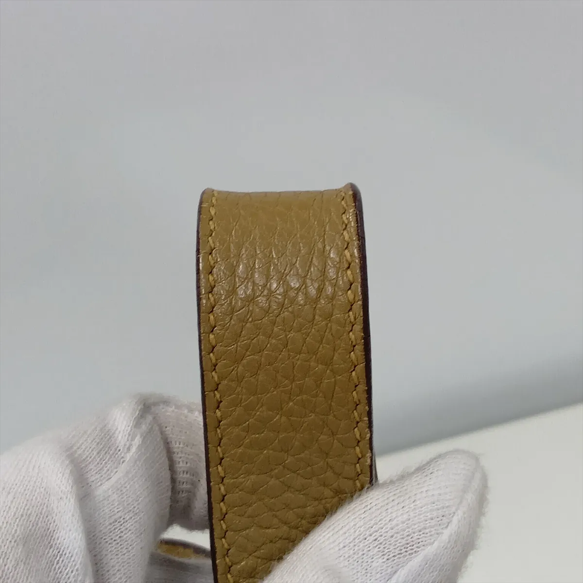 Picotin 18 PM Taurillon Clemence Trench Leather, Silver Hardware K: 2007 — view 13