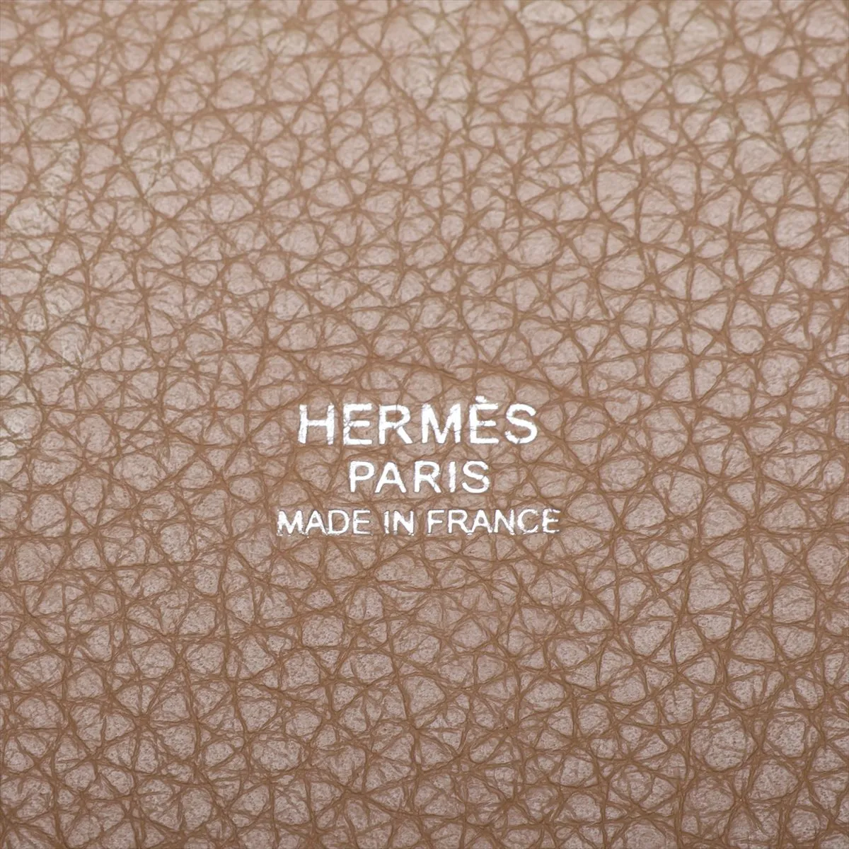 Picotin 18 PM Taurillon Clemence Trench Leather, Silver Hardware K: 2007 — view 8