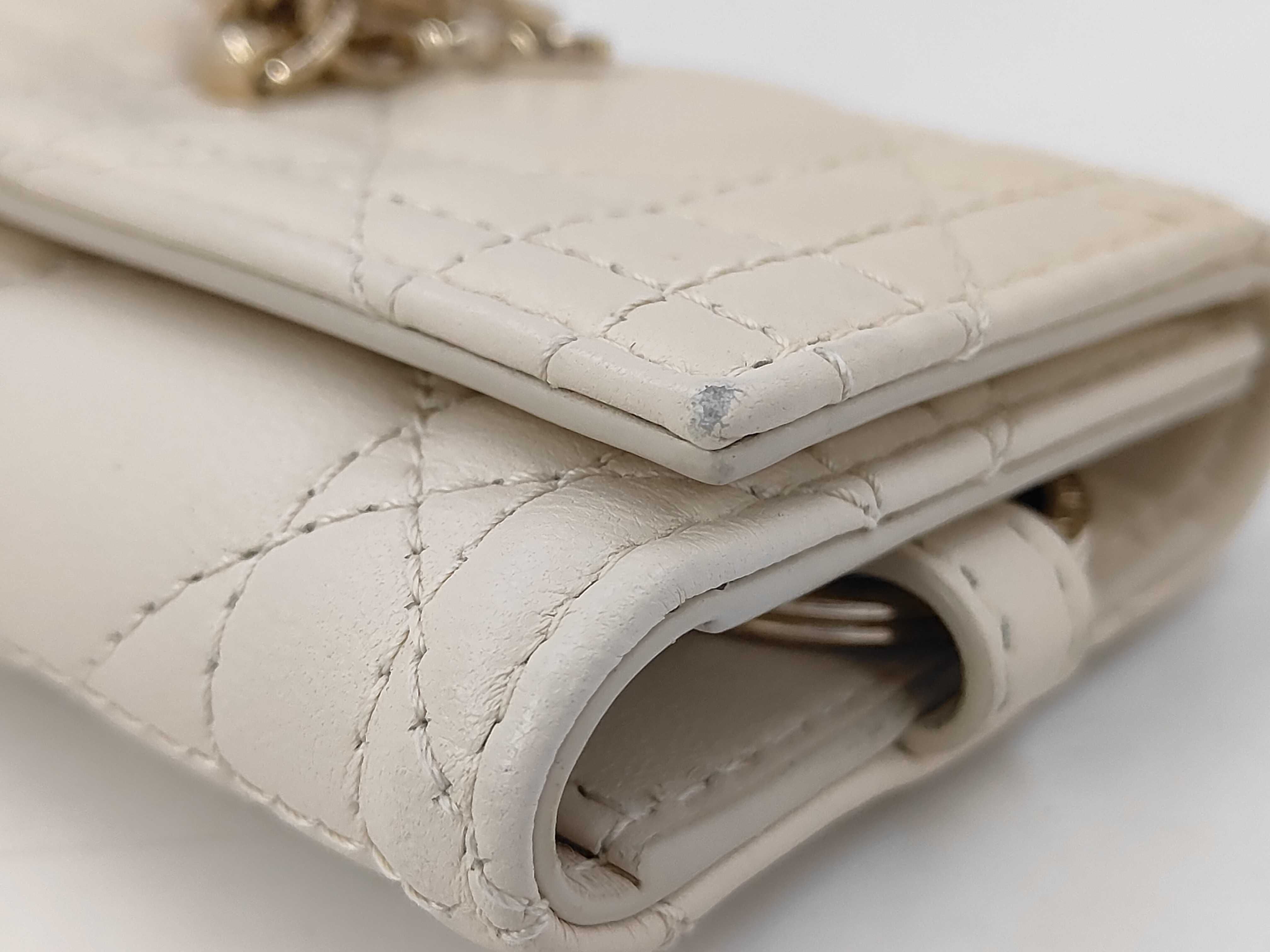 Cannage Key Case Leather Key Case — view 3