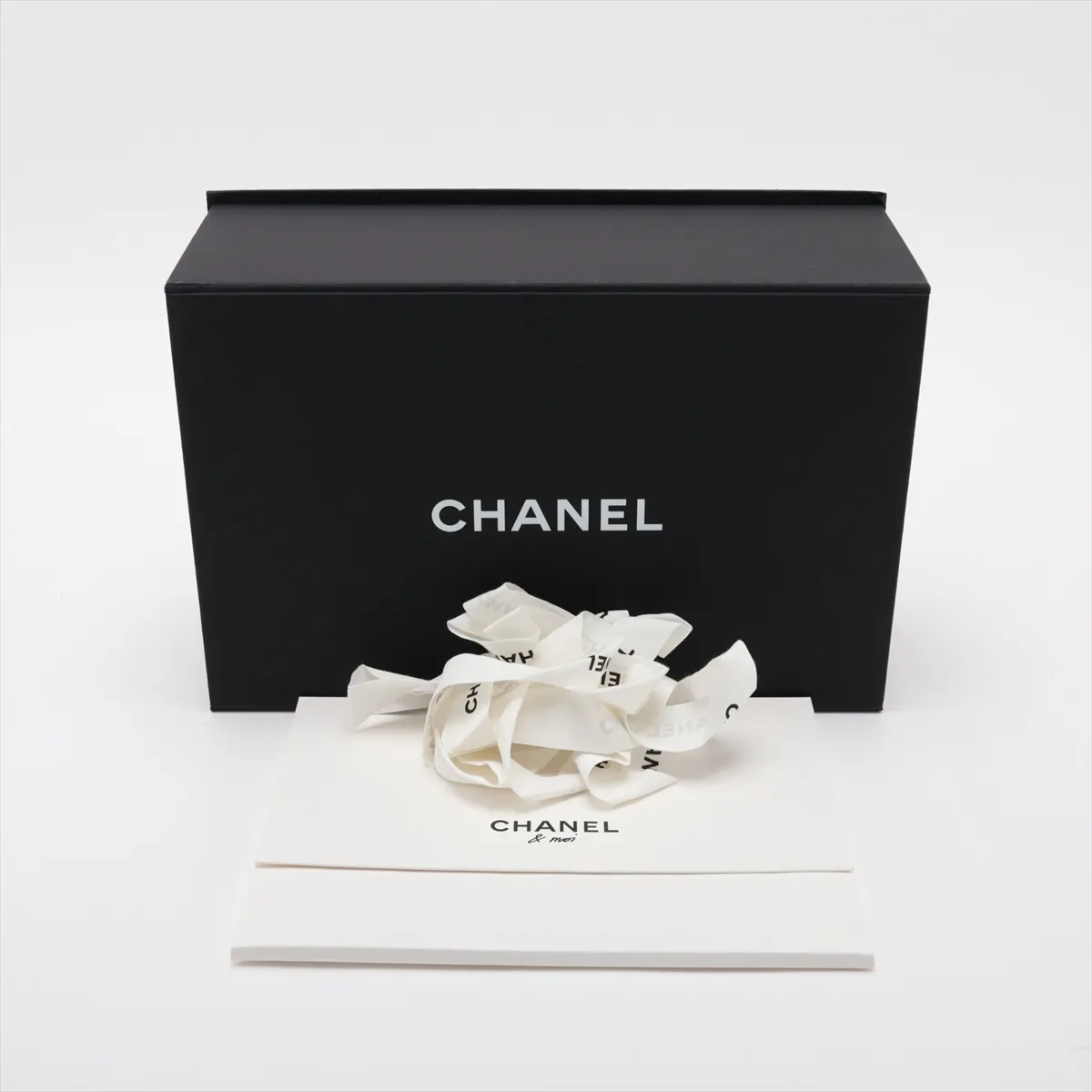 [Individually packaged] Chanel Matelassé Lambskin Chain Shoulder Bag Camera Bag Black Gold Hardware PX7N513A Random Plate AS4817 — view 9