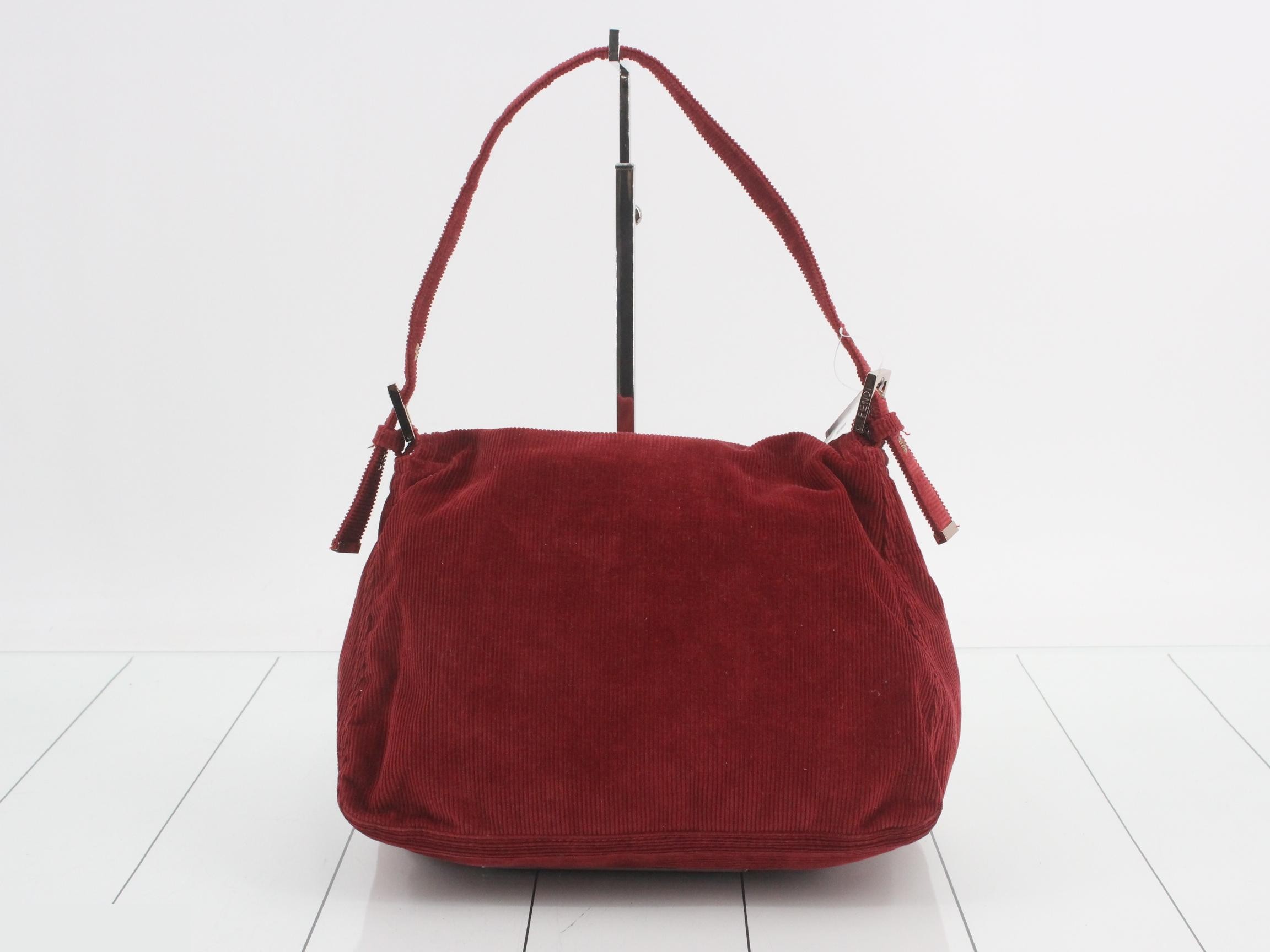 Corduroy handbag, Mamma Baguette brand. — view 2