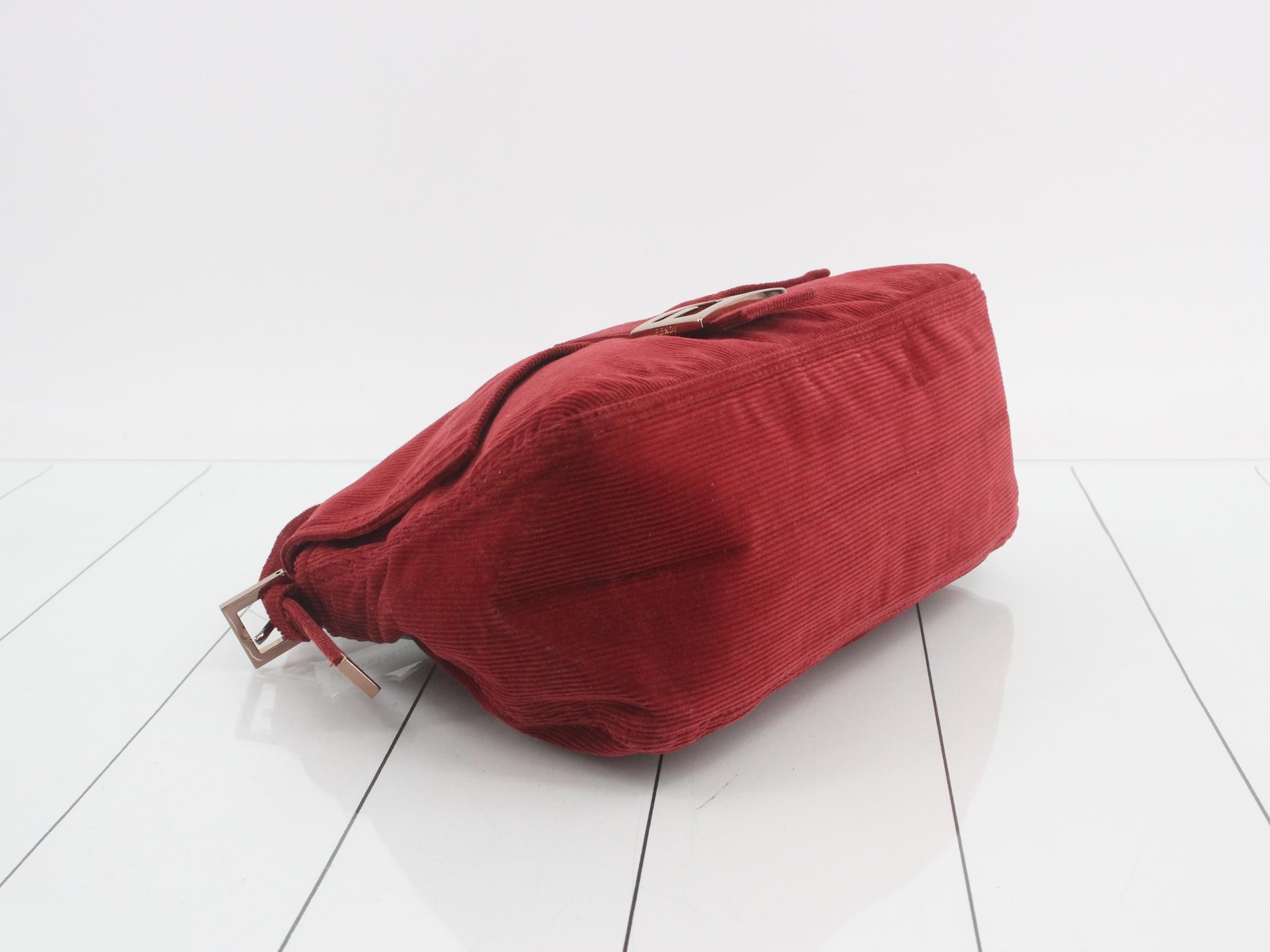Corduroy handbag, Mamma Baguette brand. — view 5