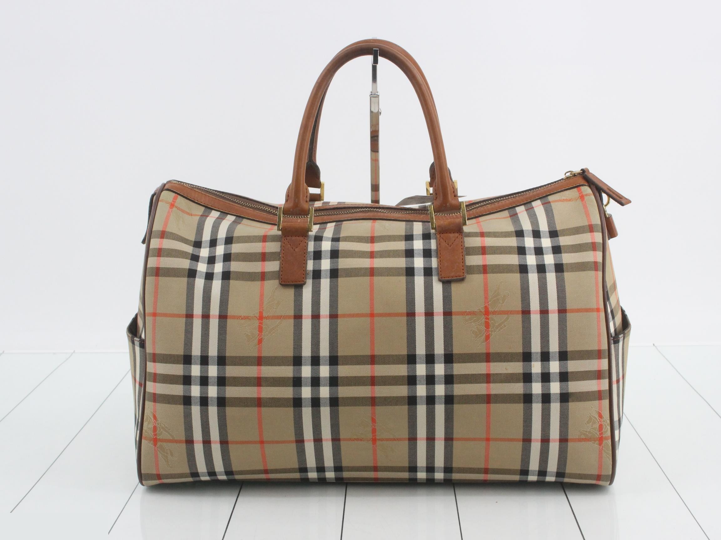 Nova Check Boston Bag — view 2