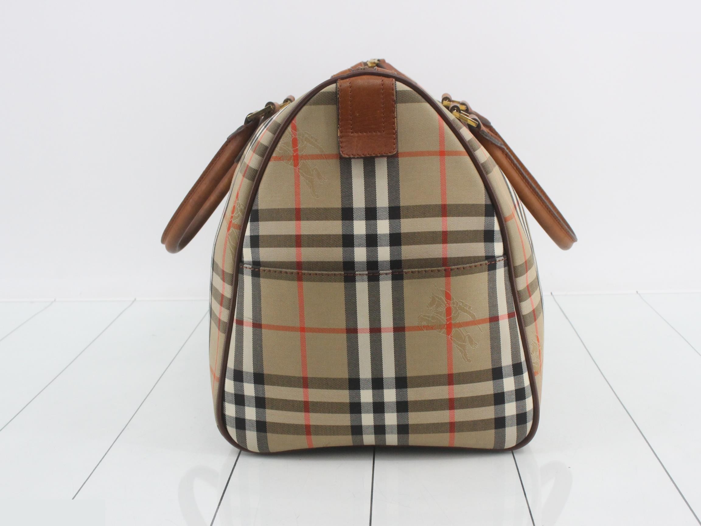 Nova Check Boston Bag — view 3
