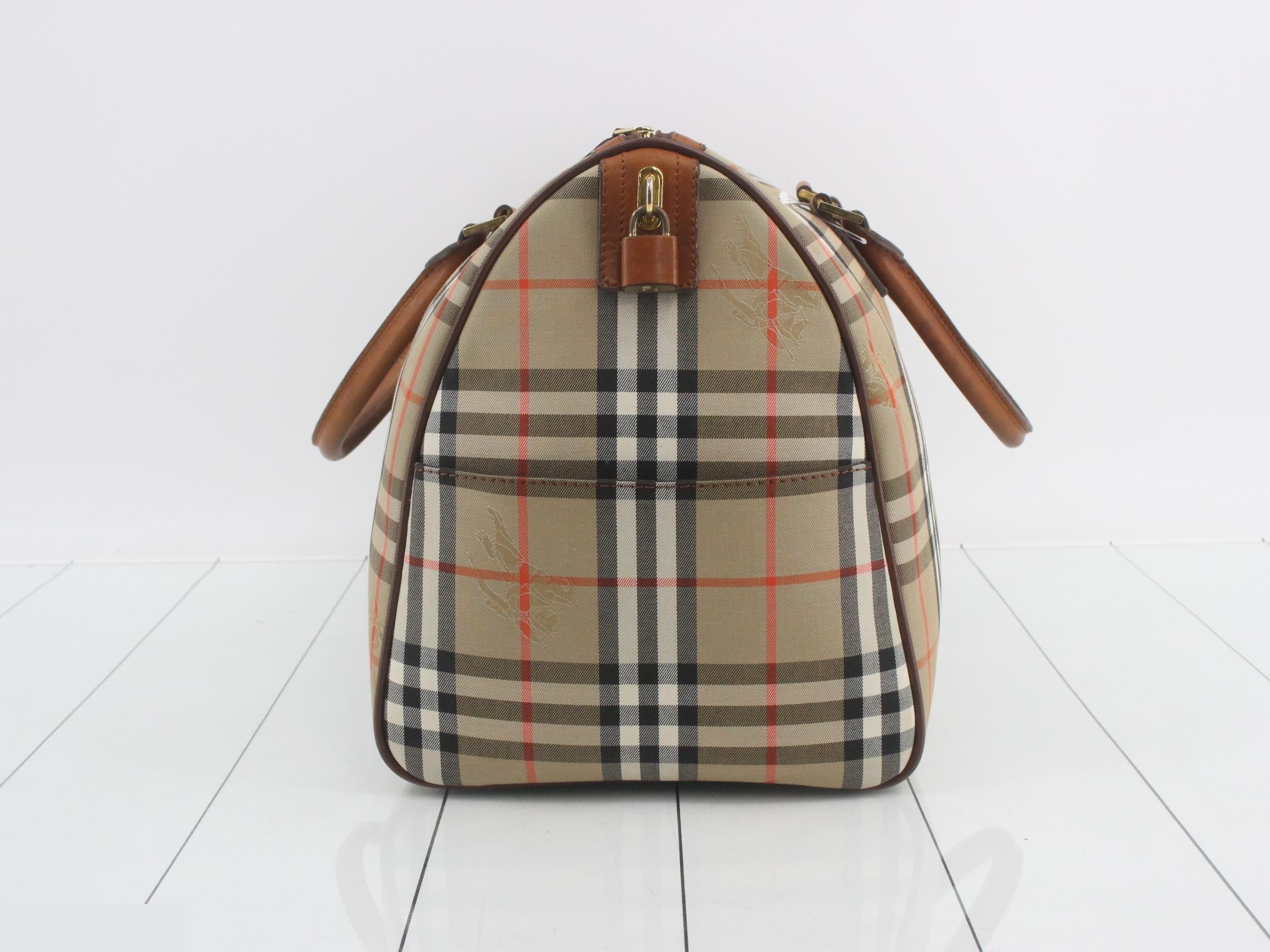 Nova Check Boston Bag — view 4