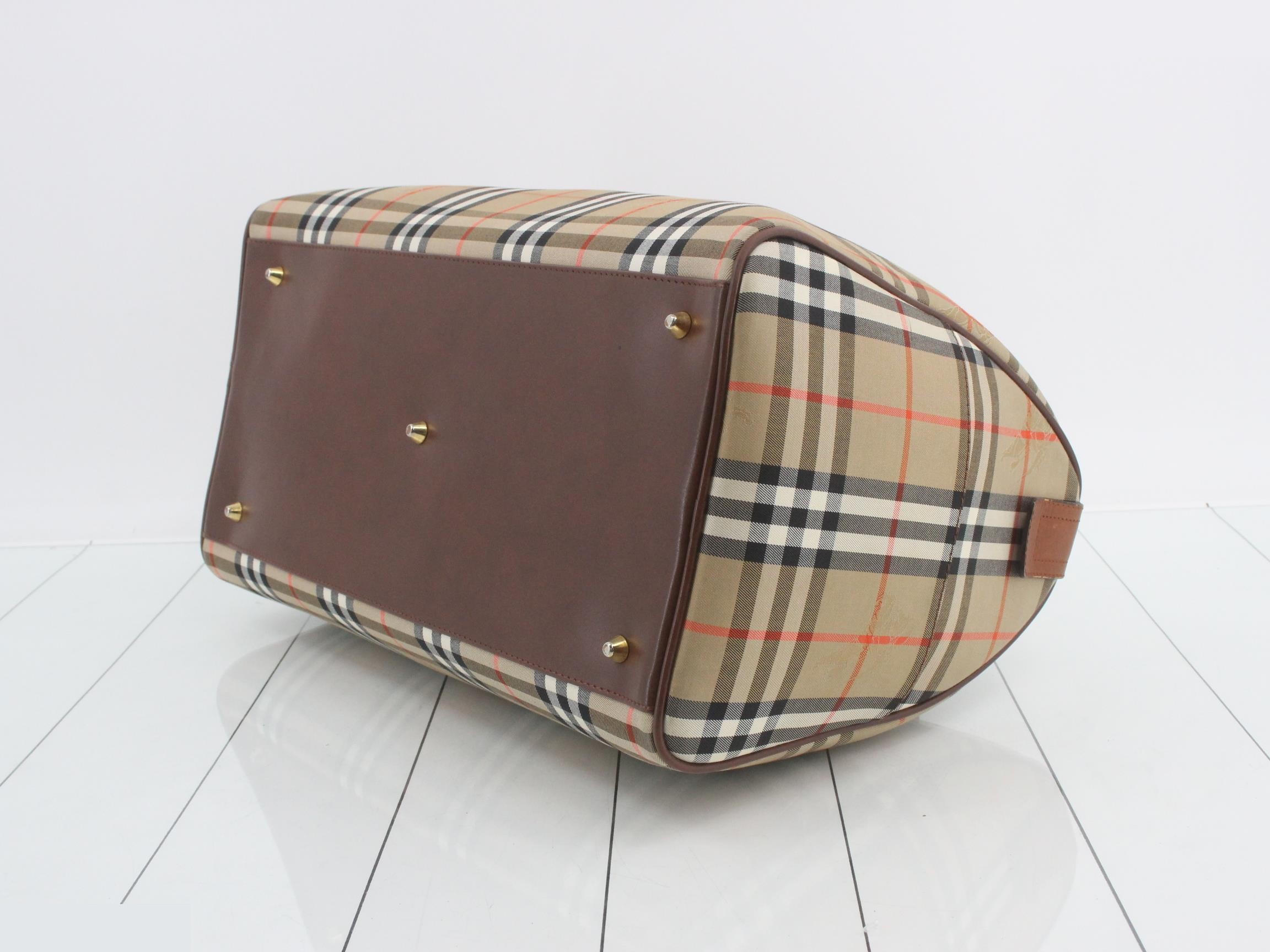 Nova Check Boston Bag — view 6