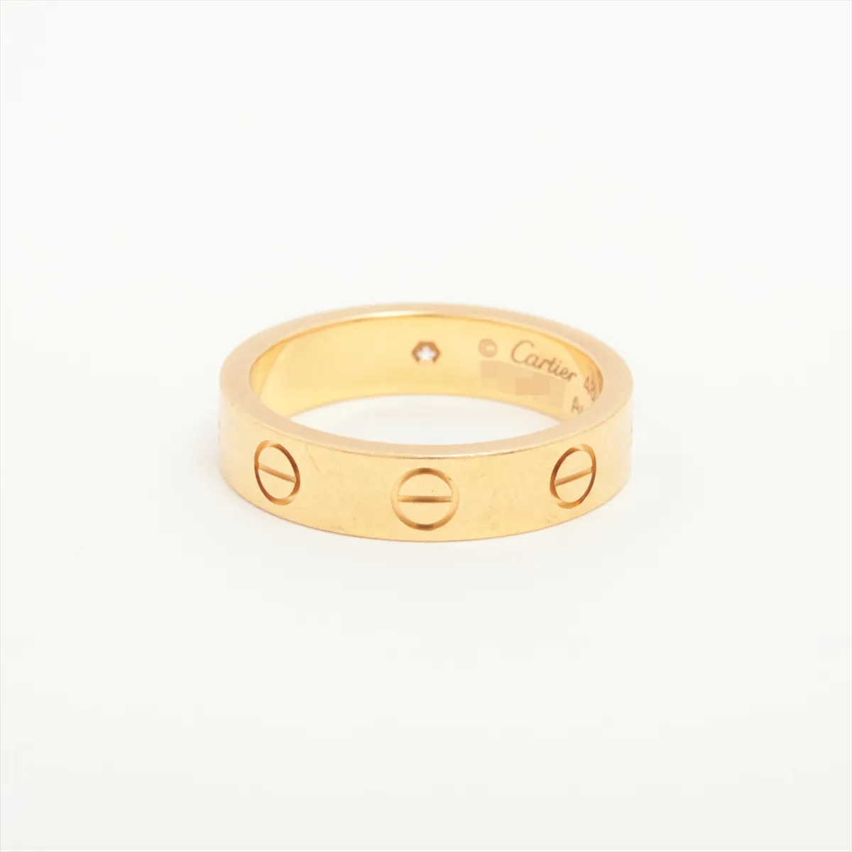Mini Love 1P Diamond Ring 750(YG) 4.3g 48 TFN698 — view 2